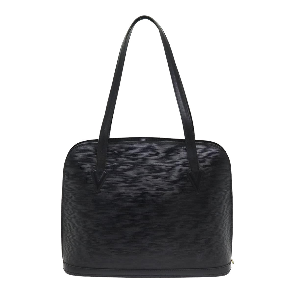 LOUIS VUITTON Epi Lussac Shoulder Bag Black M52282 LV yk13893