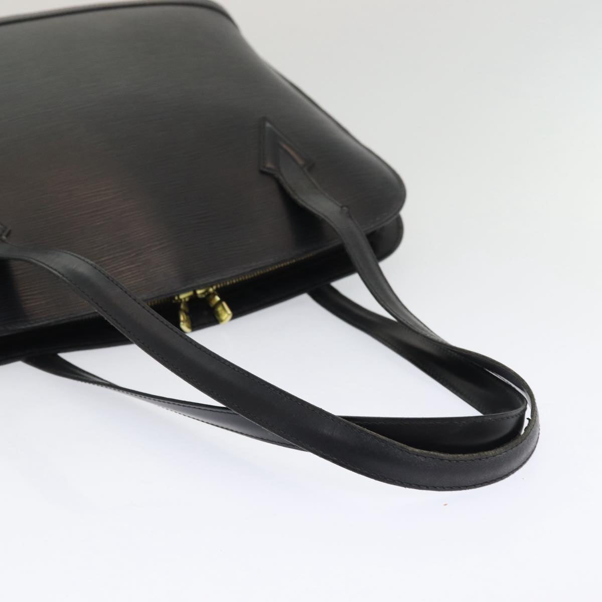 LOUIS VUITTON Epi Lussac Shoulder Bag Black M52282 LV yk13893