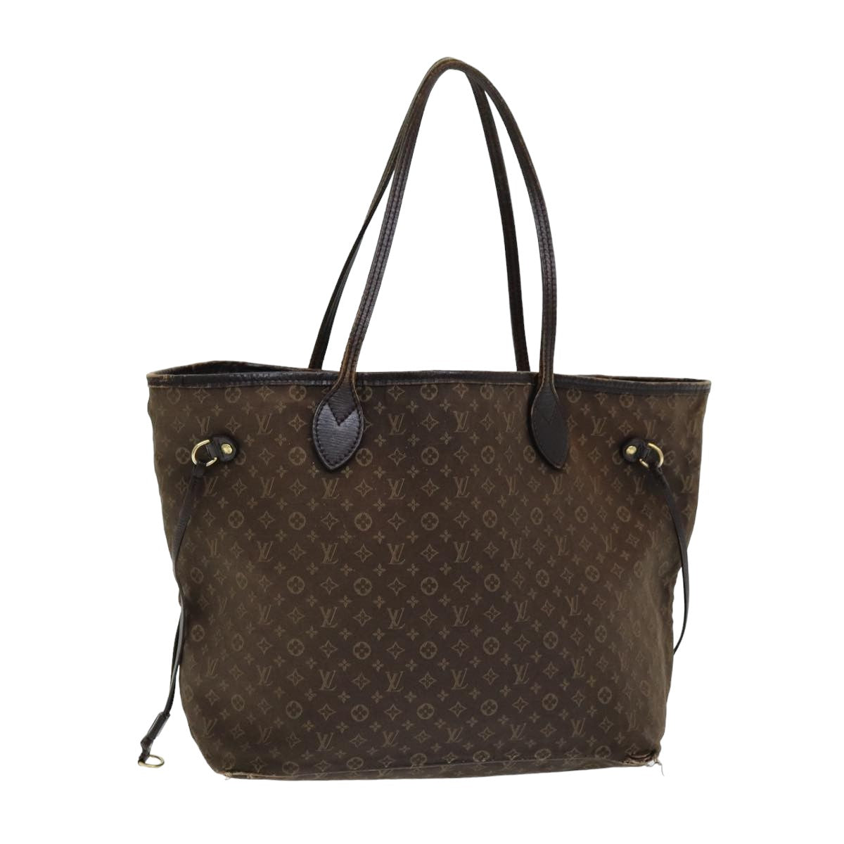 LOUIS VUITTON Monogram Idylle Neverfull MM Tote Bag Brown M40513 LV yk13899