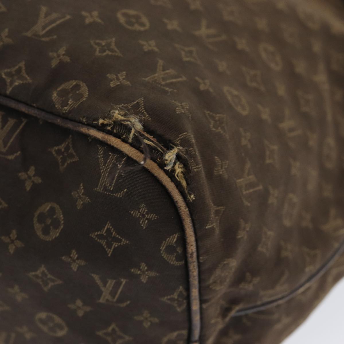 LOUIS VUITTON Monogram Idylle Neverfull MM Tote Bag Brown M40513 LV yk13899