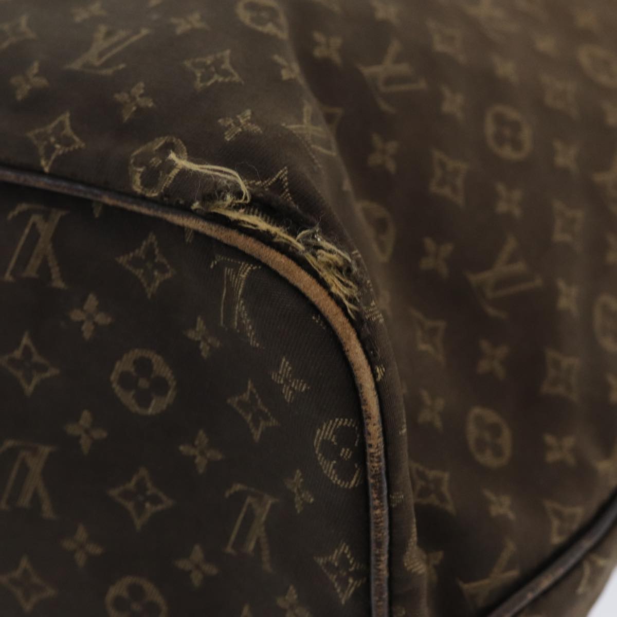LOUIS VUITTON Monogram Idylle Neverfull MM Tote Bag Brown M40513 LV yk13899
