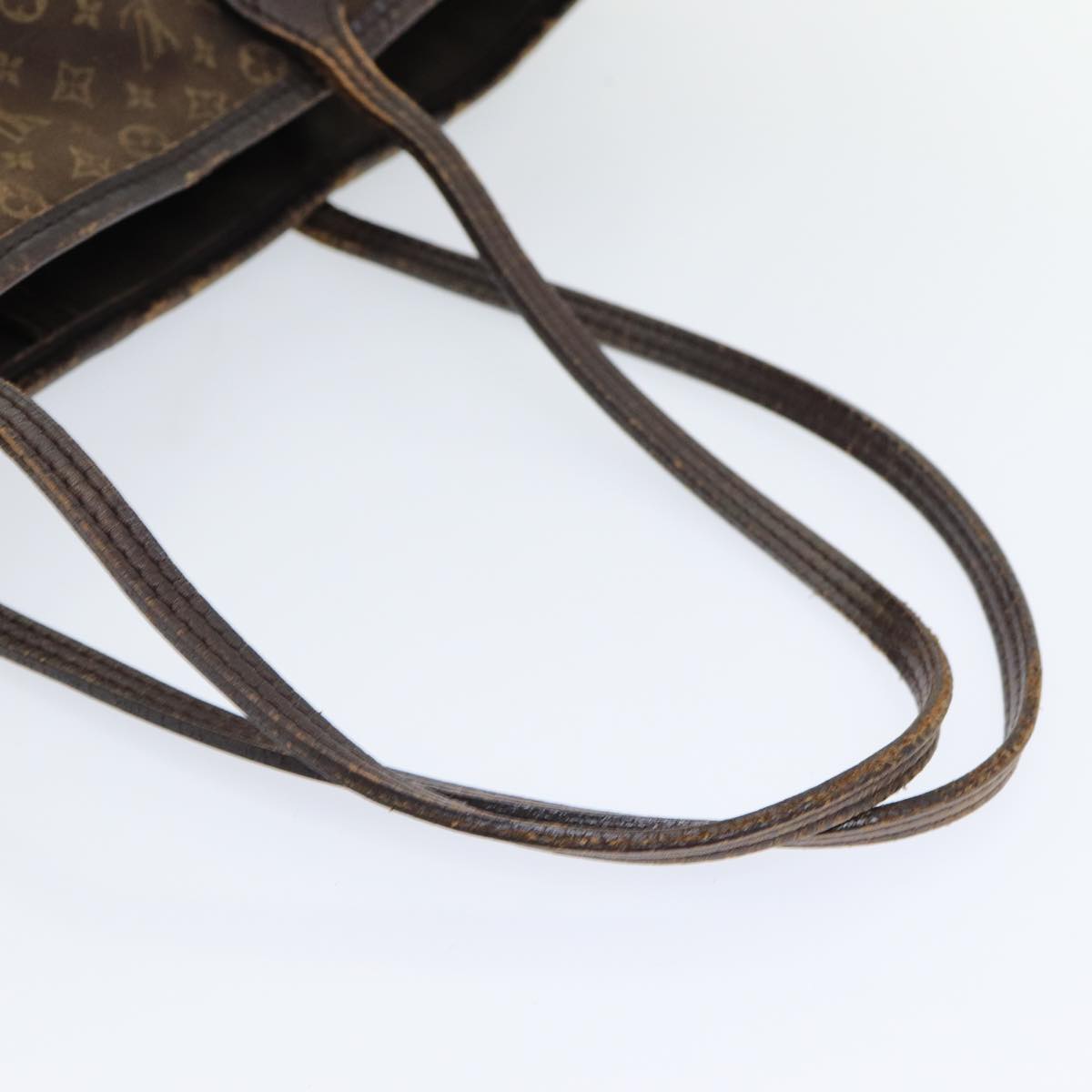 LOUIS VUITTON Monogram Idylle Neverfull MM Tote Bag Brown M40513 LV yk13899