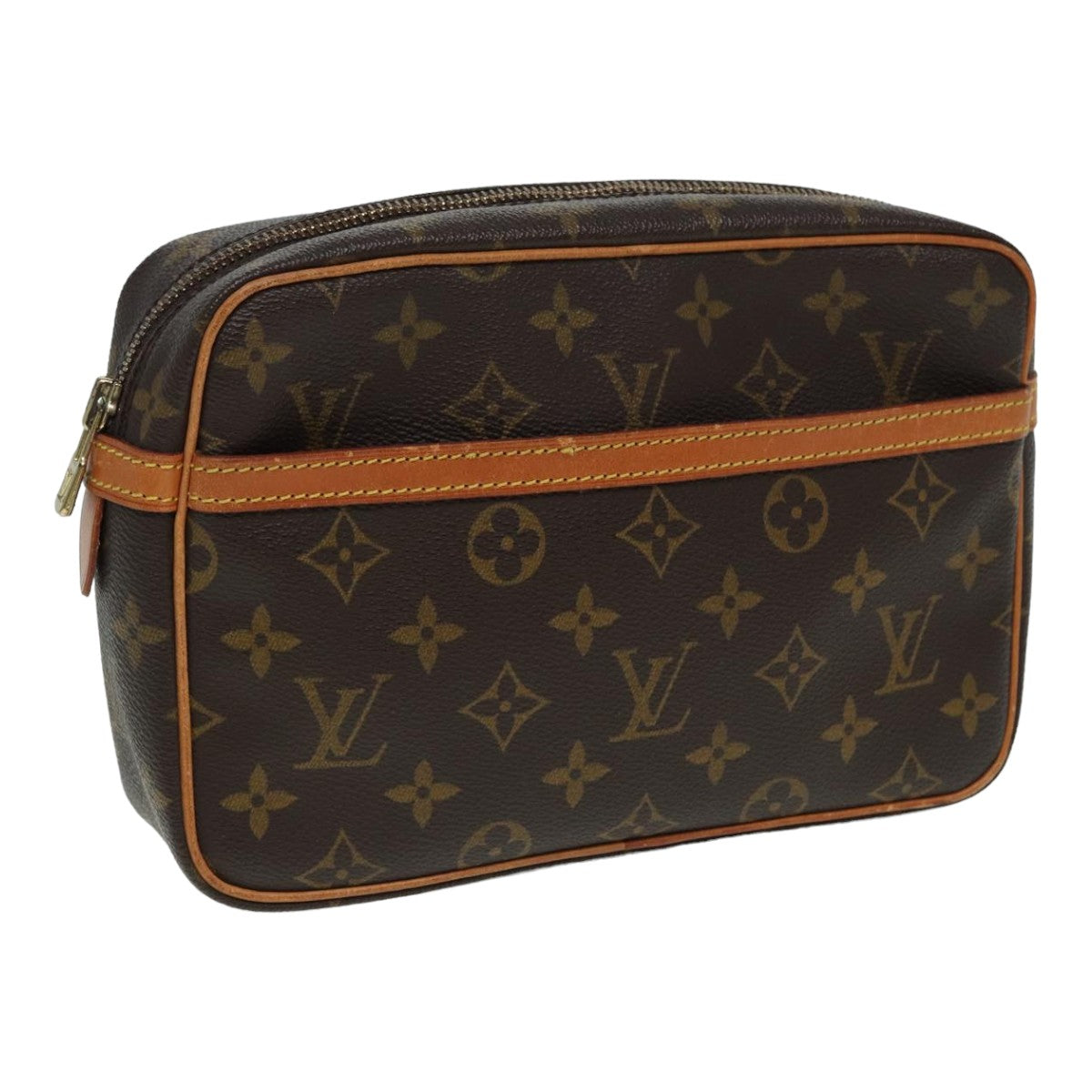 LOUIS VUITTON Monogram Compiegne 23 Clutch Bag M51847 LV yk13919