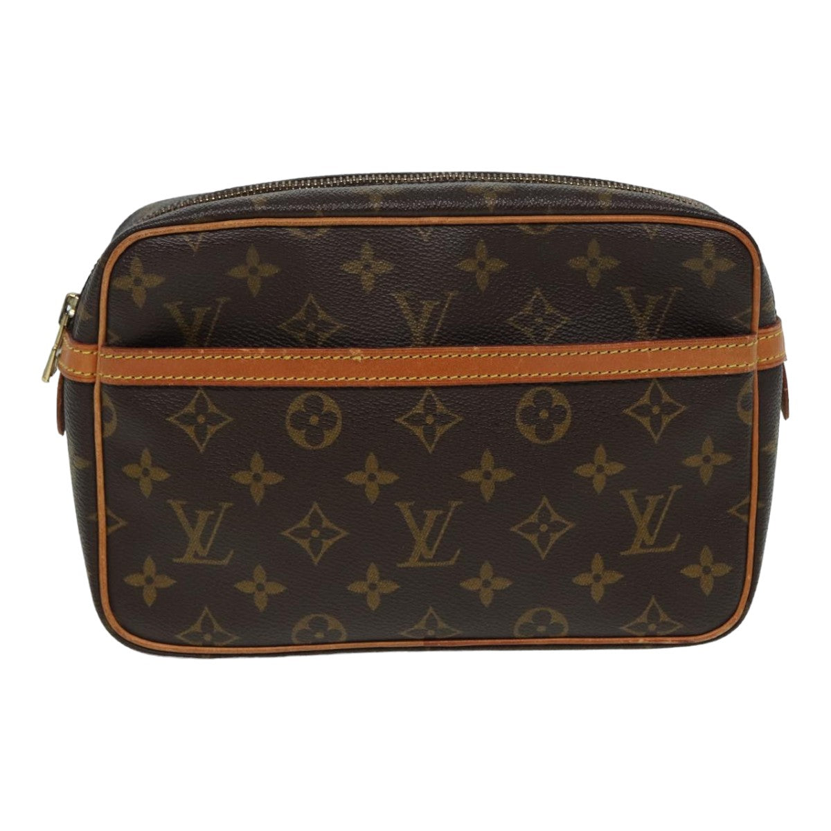 LOUIS VUITTON Monogram Compiegne 23 Clutch Bag M51847 LV yk13919