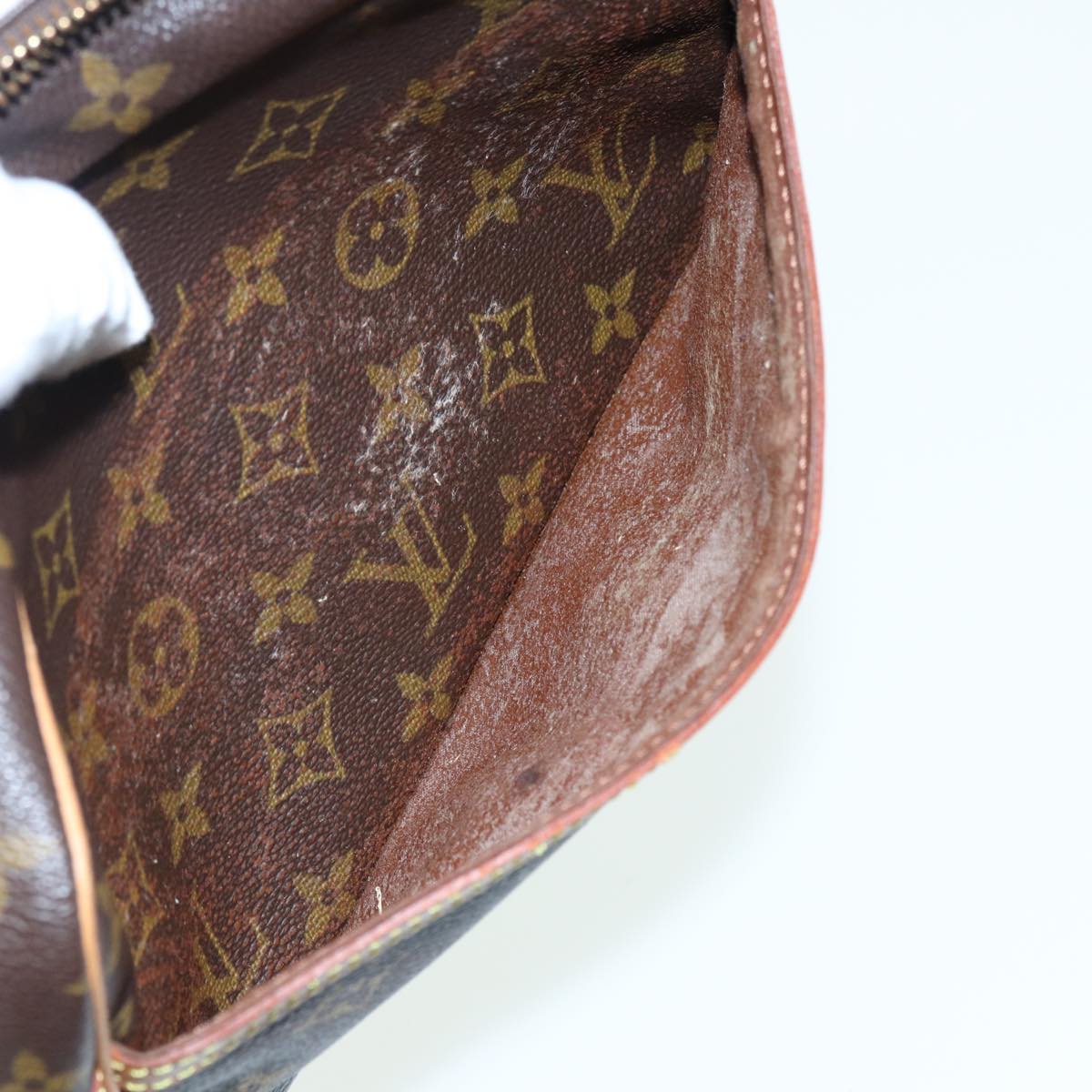 LOUIS VUITTON Monogram Compiegne 23 Clutch Bag M51847 LV yk13919