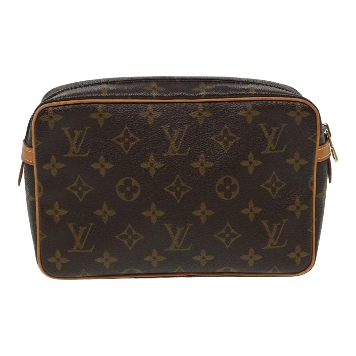LOUIS VUITTON Monogram Compiegne 23 Clutch Bag M51847 LV yk13919