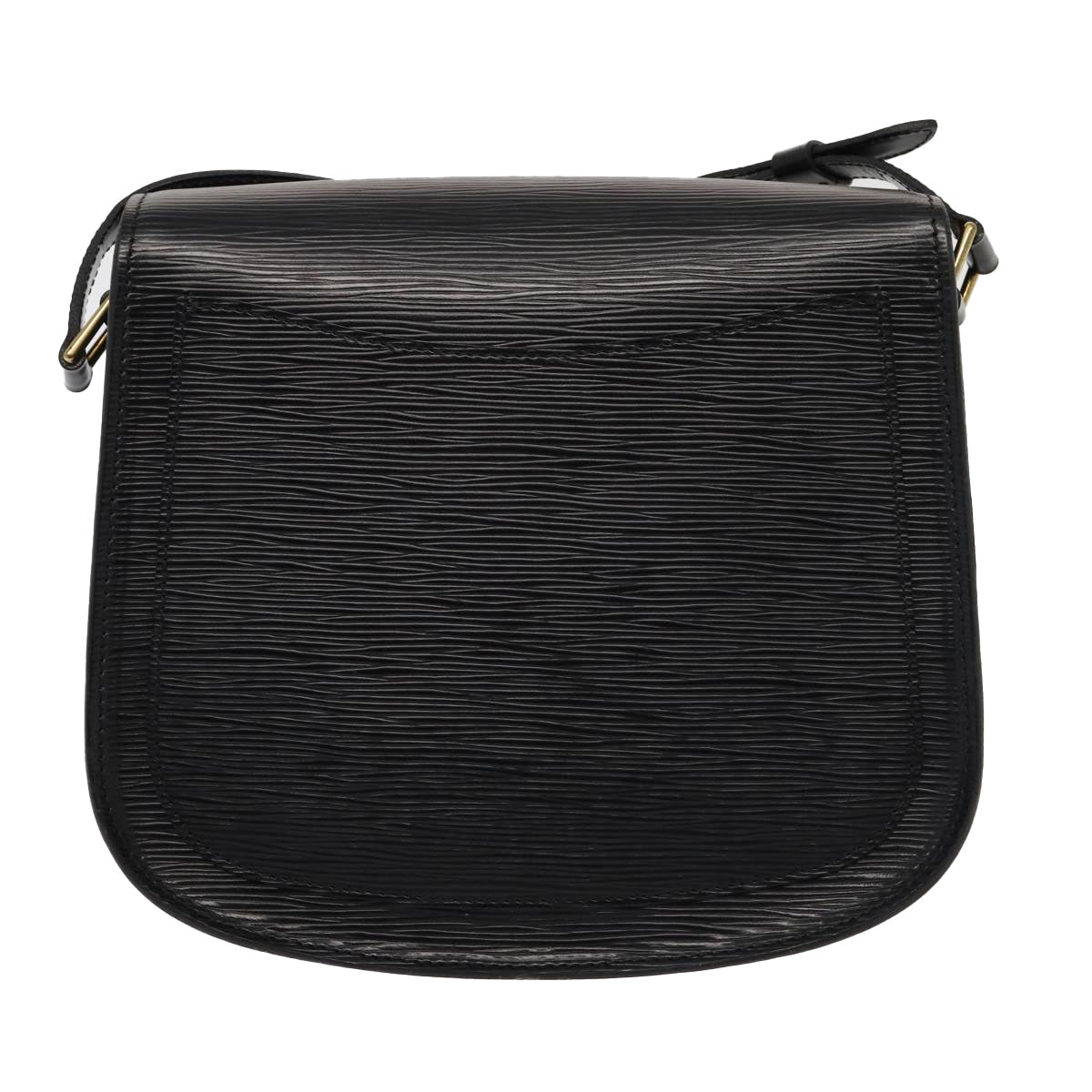 LOUIS VUITTON Epi Saint Cloud GM Shoulder Bag Black Noir M52192 LV yk13926
