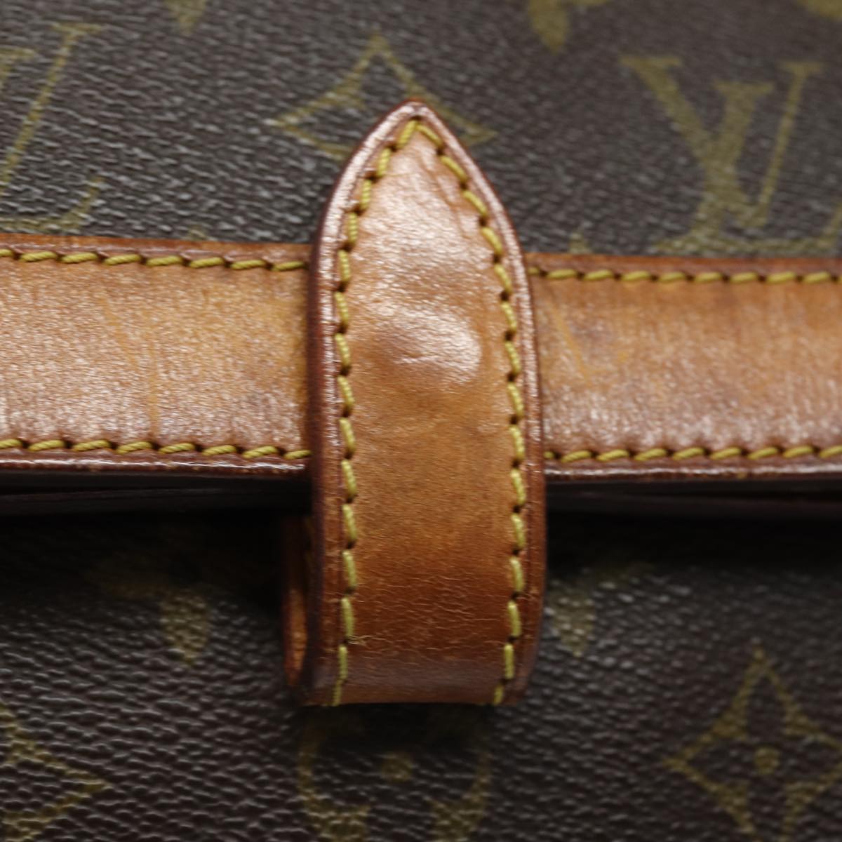 LOUIS VUITTON Monogram Pochette Priant Clutch Bag M51805 LV yk13954