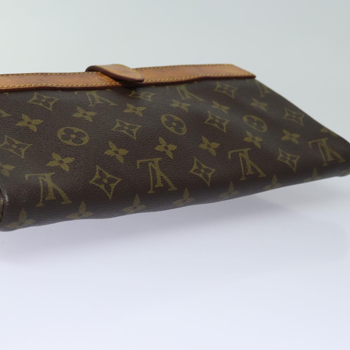 LOUIS VUITTON Monogram Pochette Priant Clutch Bag M51805 LV yk13954