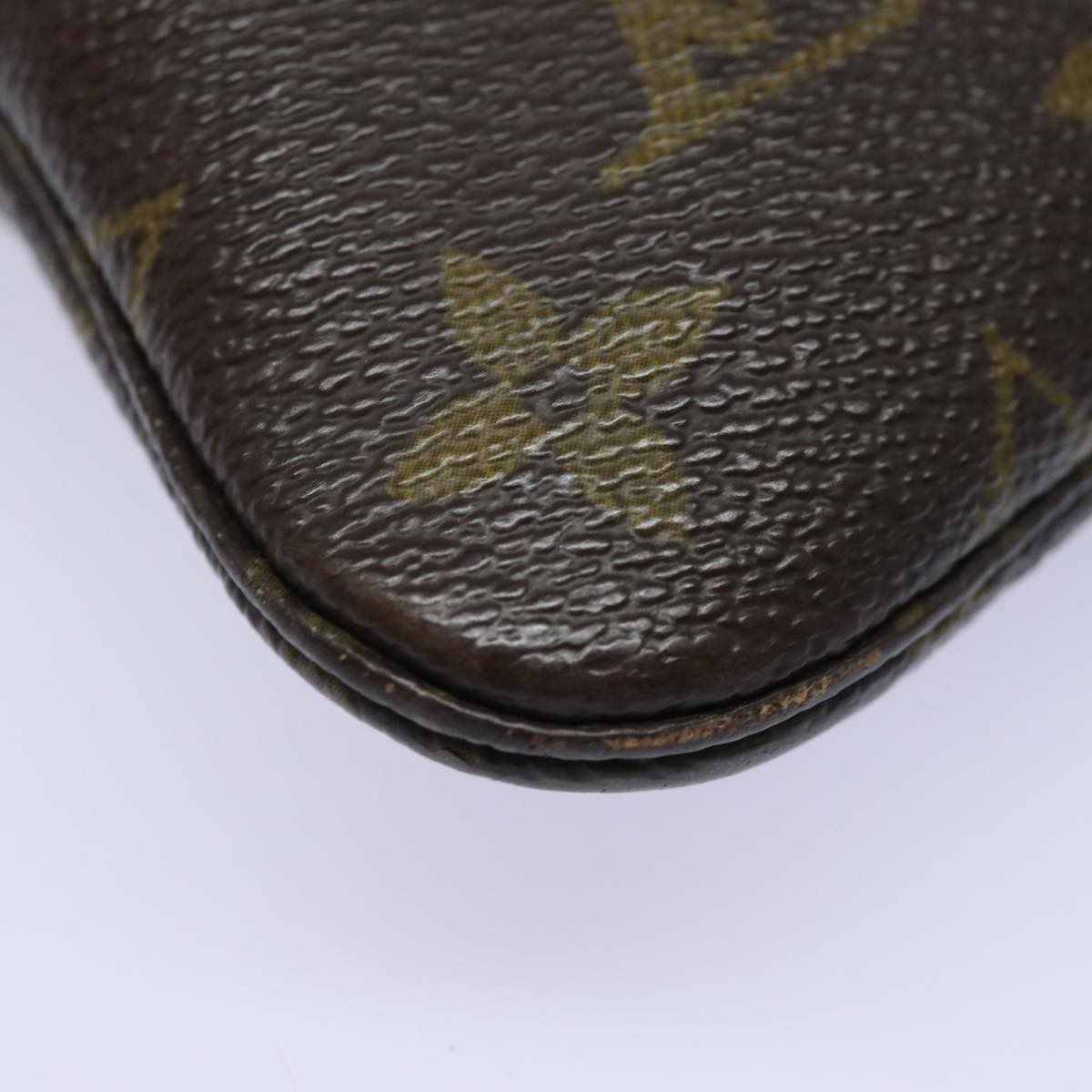 LOUIS VUITTON Monogram Pochette Priant Clutch Bag M51805 LV yk13954
