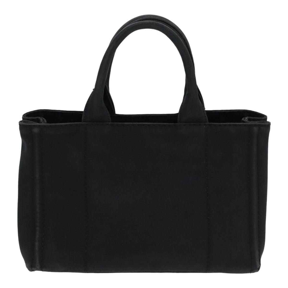 Luxury Prada Canapa PM Hand Bag Canvas Black  yk13957