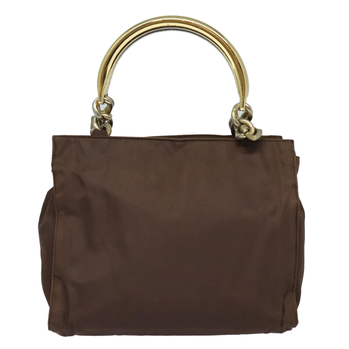 Luxury Prada Hand Bag Nylon Brown  yk13959
