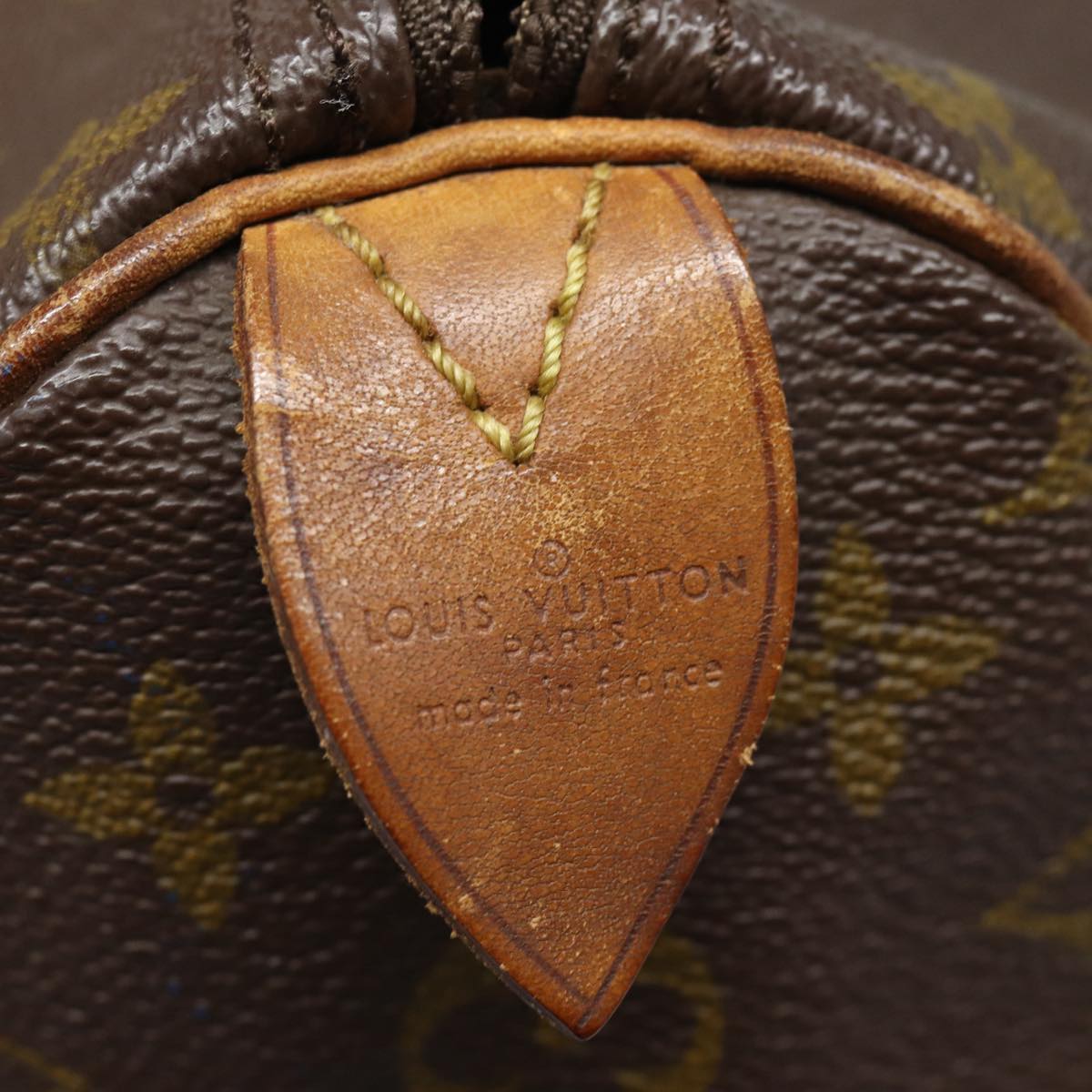 LOUIS VUITTON Monogram Speedy 35 Hand Bag Vintage M41524 LV yk13969