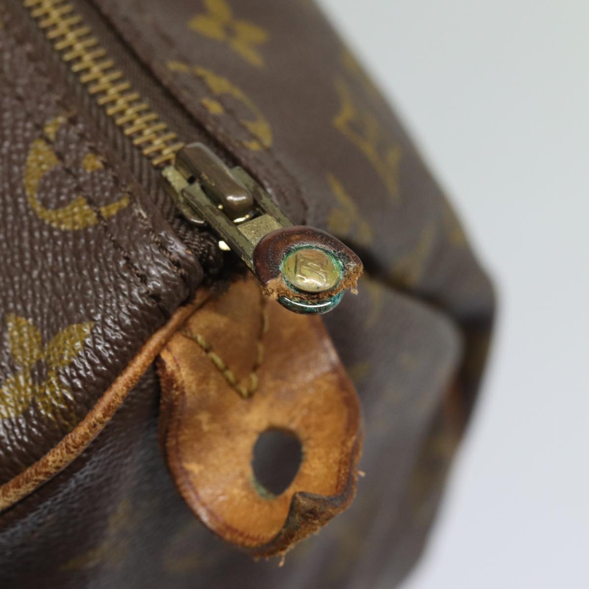 LOUIS VUITTON Monogram Speedy 35 Hand Bag Vintage M41524 LV yk13969