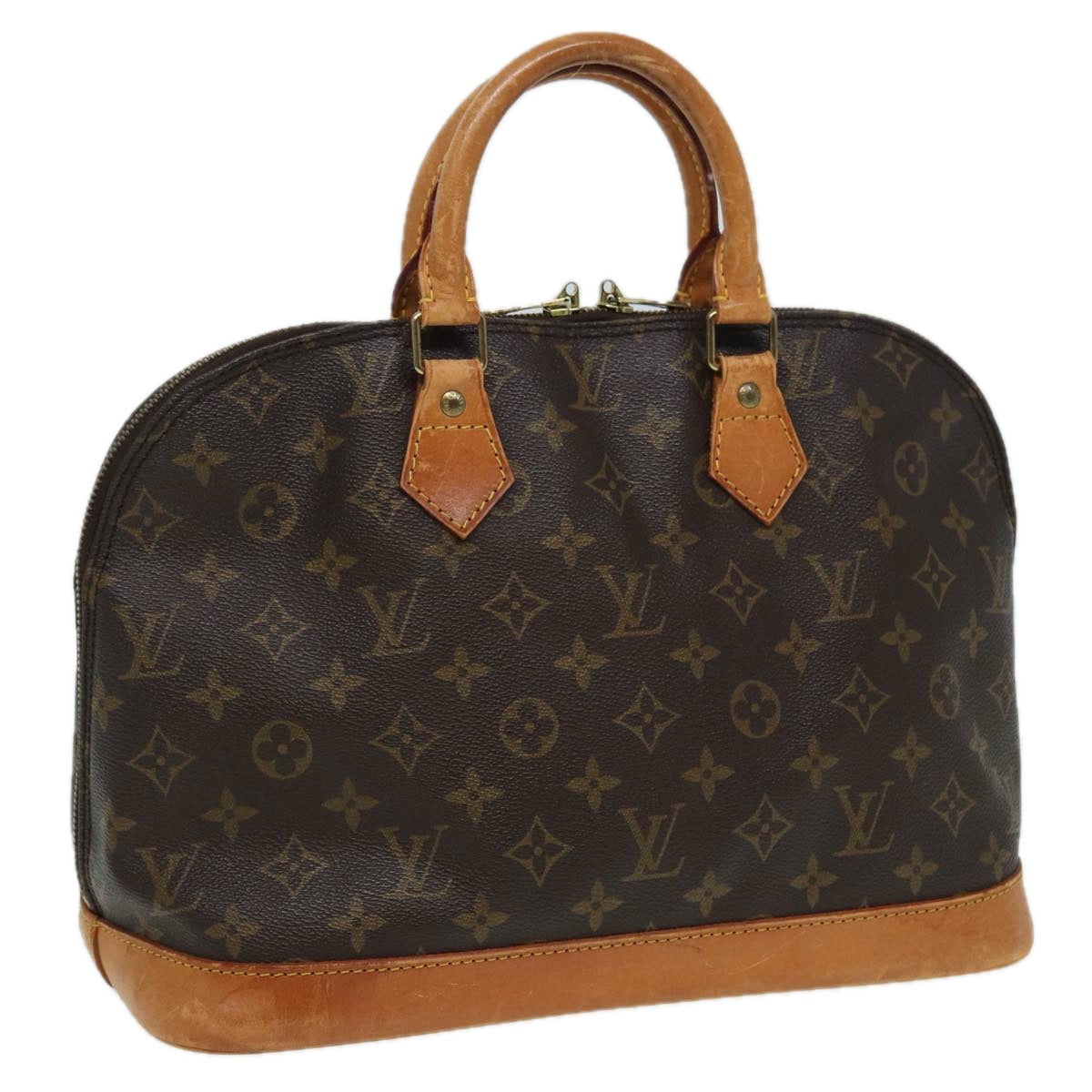 LOUIS VUITTON Monogram Alma Hand Bag M51130 LV yk13978