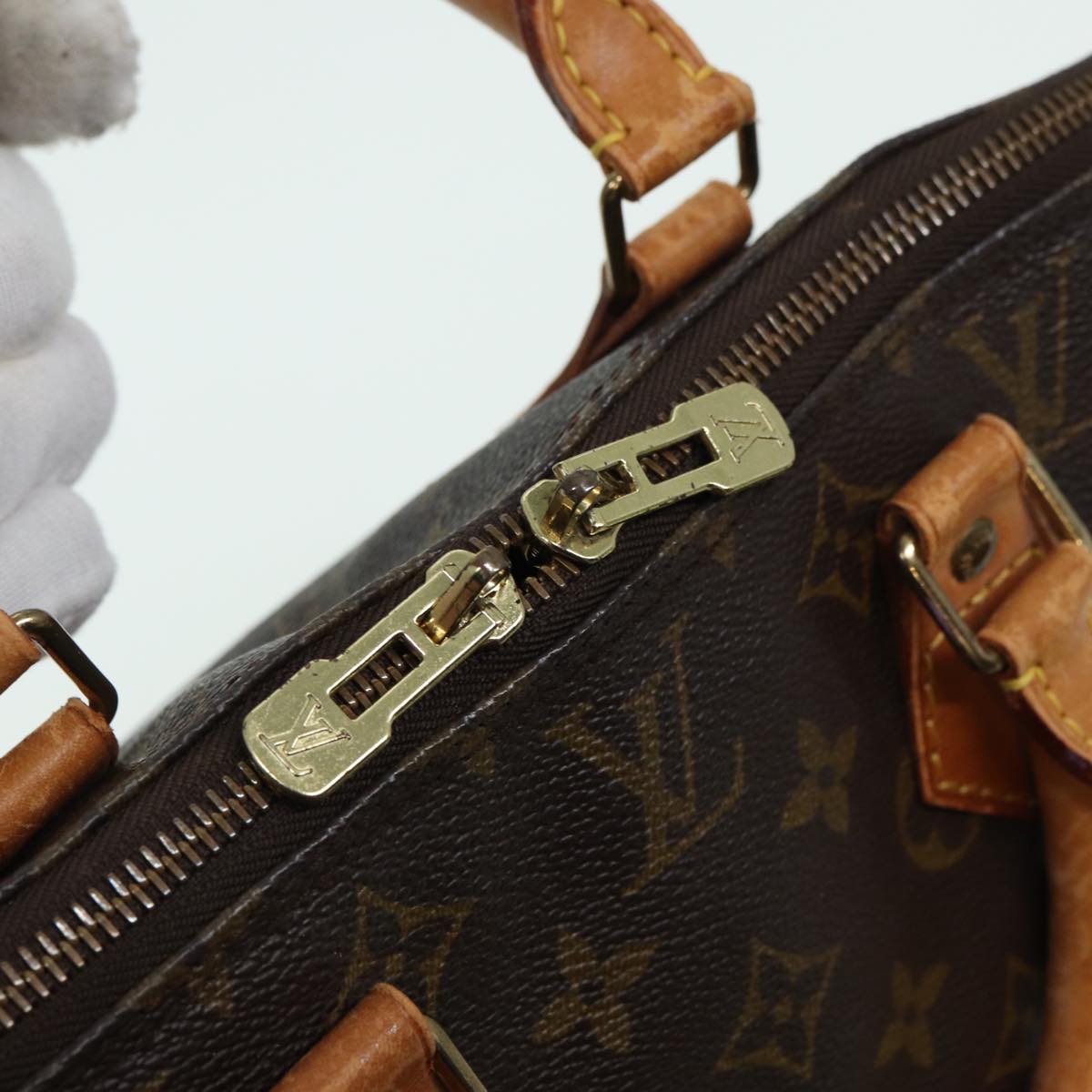 LOUIS VUITTON Monogram Alma Hand Bag M51130 LV yk13978