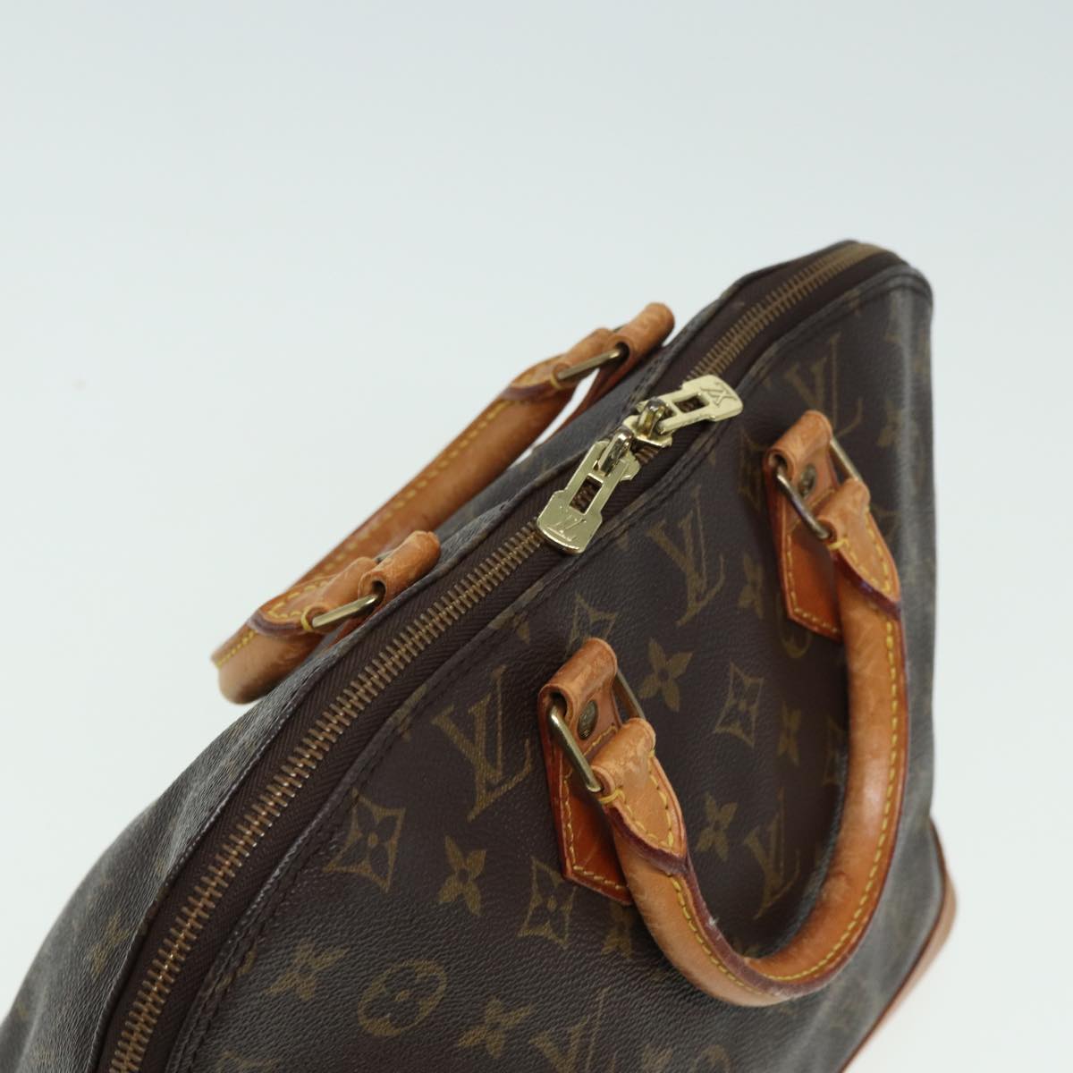 LOUIS VUITTON Monogram Alma Hand Bag M51130 LV yk13978