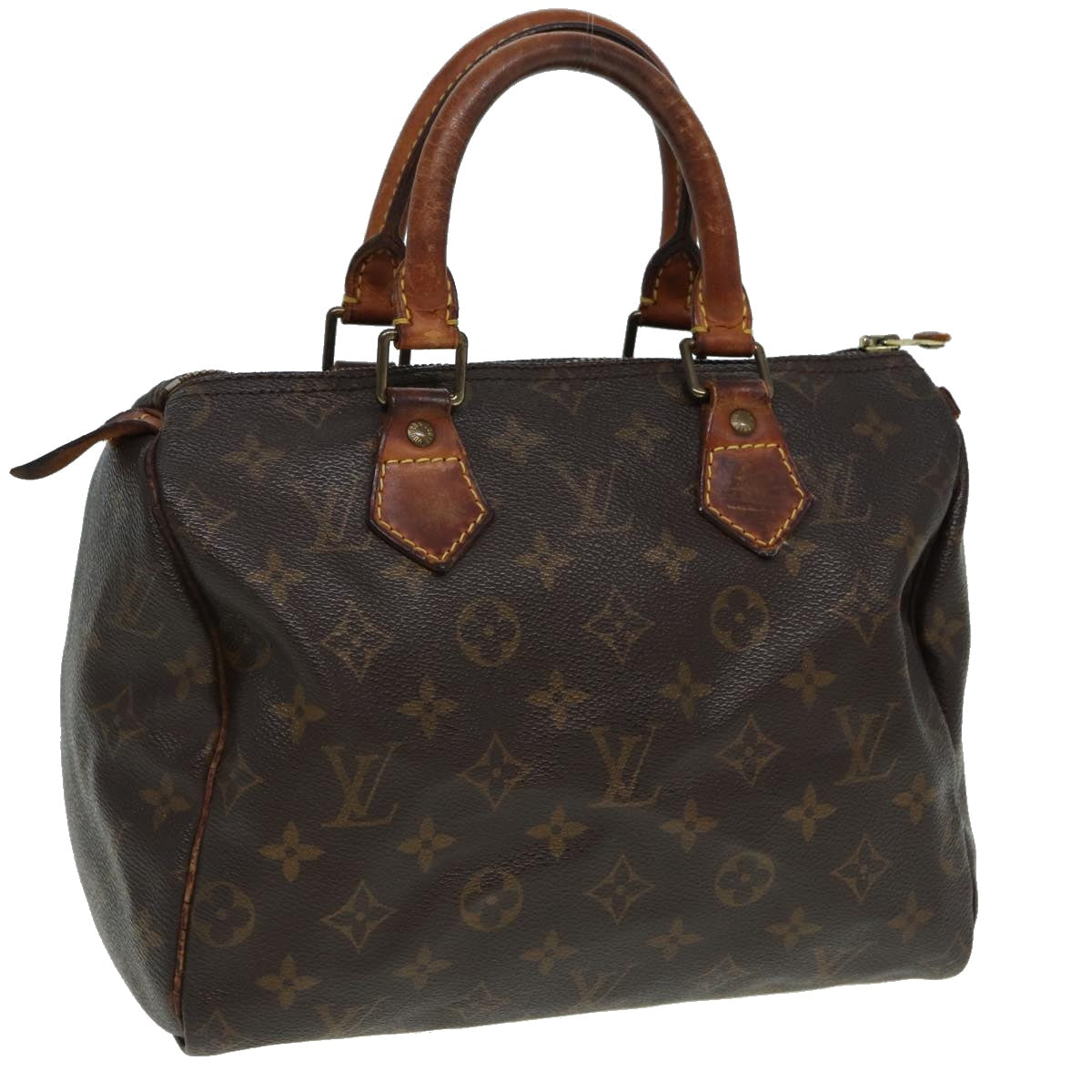 LOUIS VUITTON Monogram Speedy 25 Hand Bag M41528 LV yk14001
