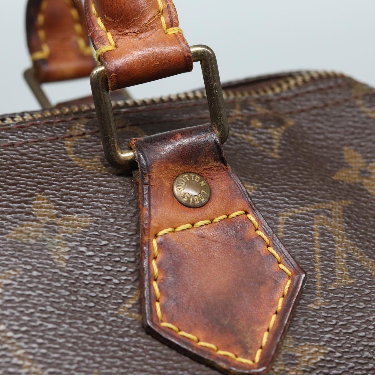 LOUIS VUITTON Monogram Speedy 25 Hand Bag M41528 LV yk14001