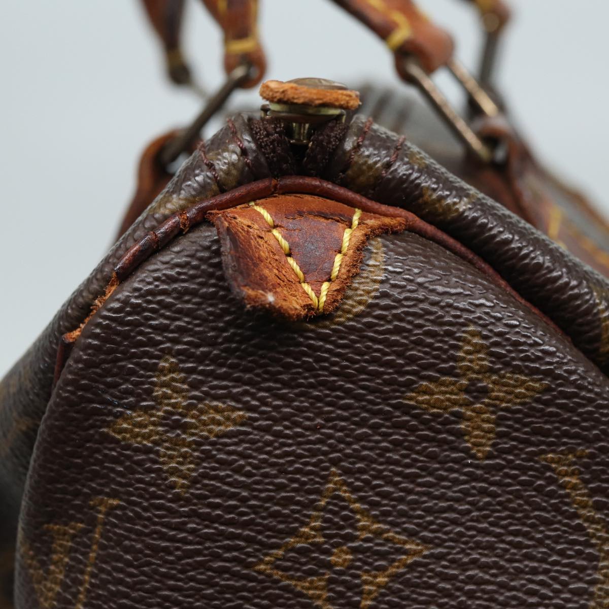 LOUIS VUITTON Monogram Speedy 25 Hand Bag M41528 LV yk14001