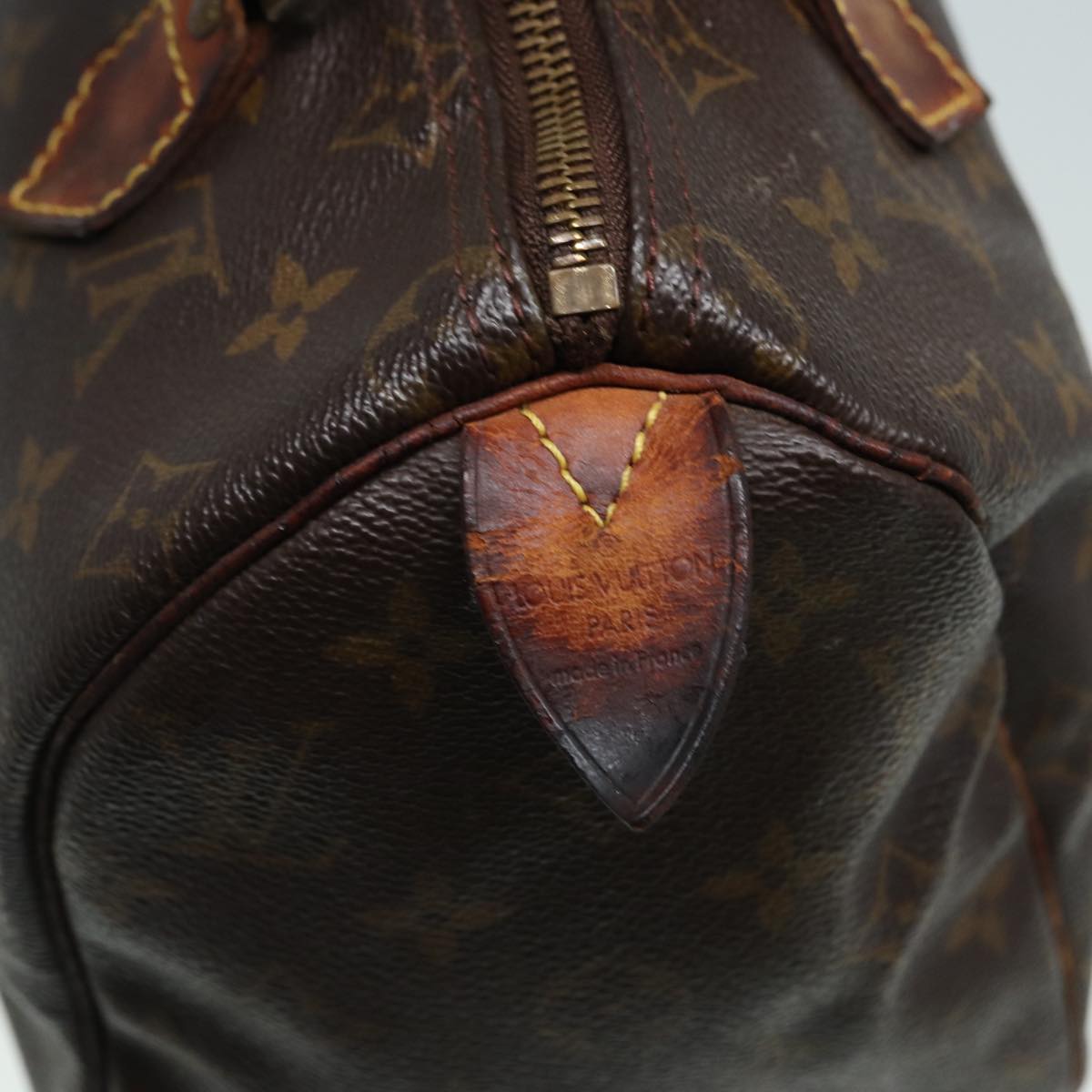 LOUIS VUITTON Monogram Speedy 25 Hand Bag M41528 LV yk14001