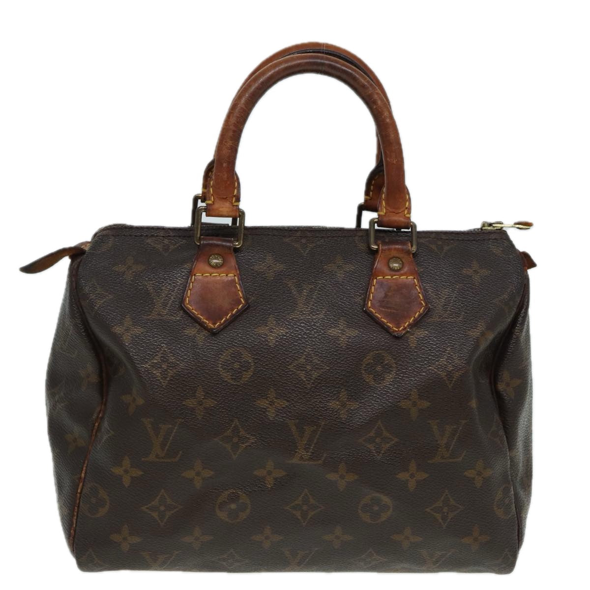 LOUIS VUITTON Monogram Speedy 25 Hand Bag M41528 LV yk14001
