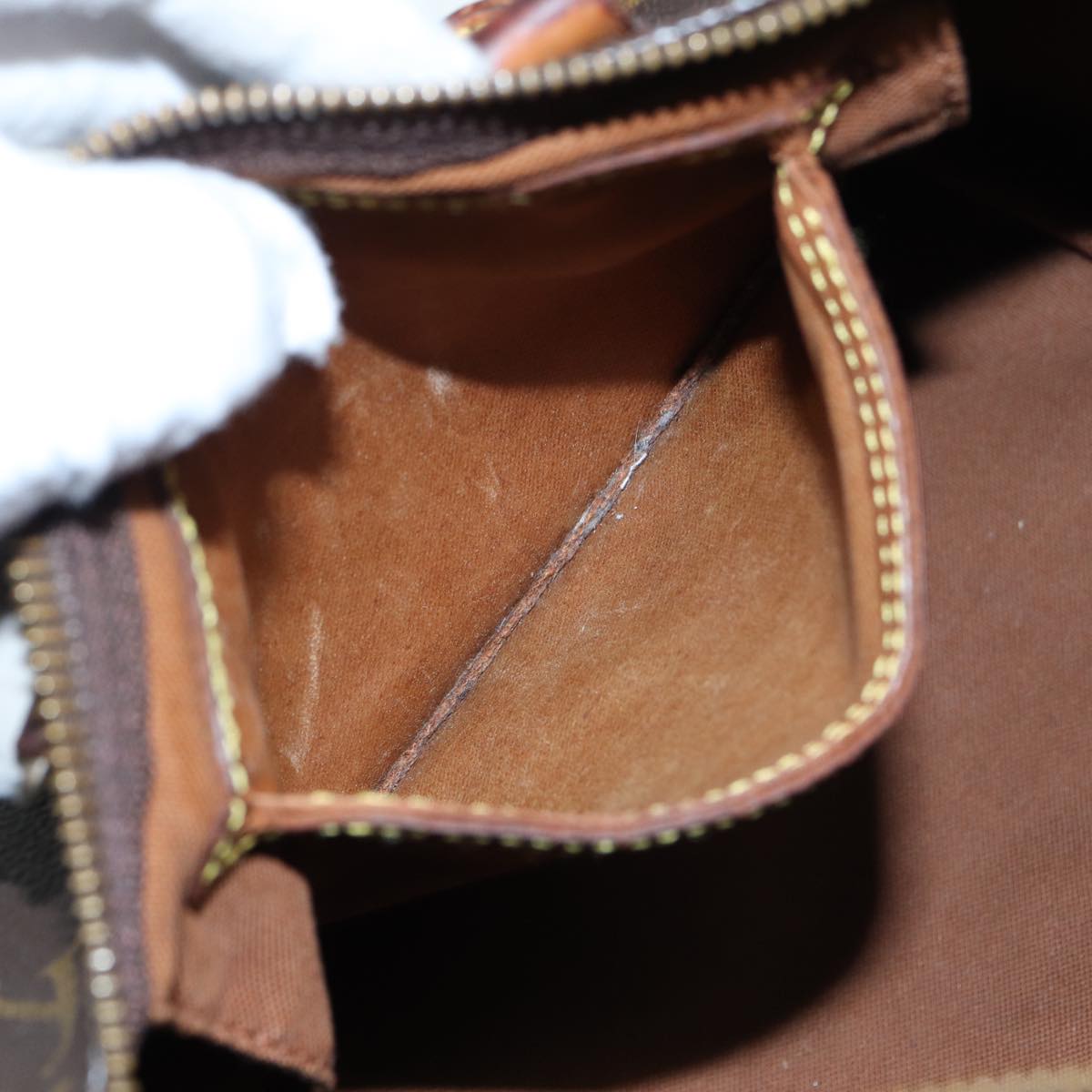 LOUIS VUITTON Monogram Speedy 25 Hand Bag M41528 LV yk14001