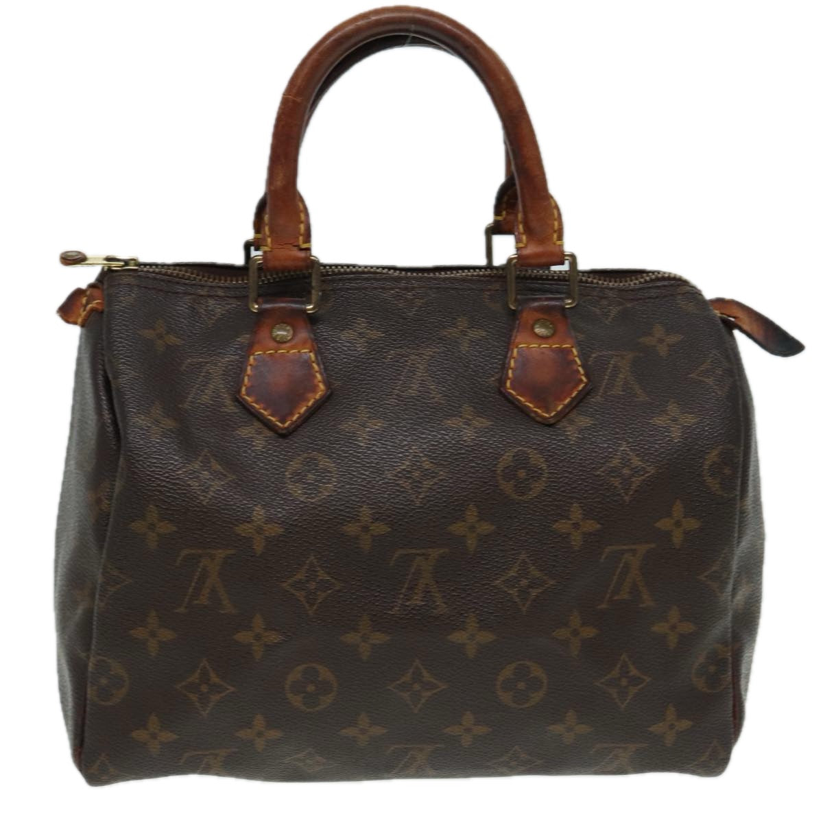 LOUIS VUITTON Monogram Speedy 25 Hand Bag M41528 LV yk14001