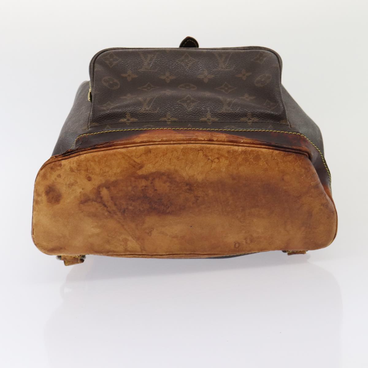 LOUIS VUITTON Monogram Montsouris GM Backpack M51135 LV yk14006