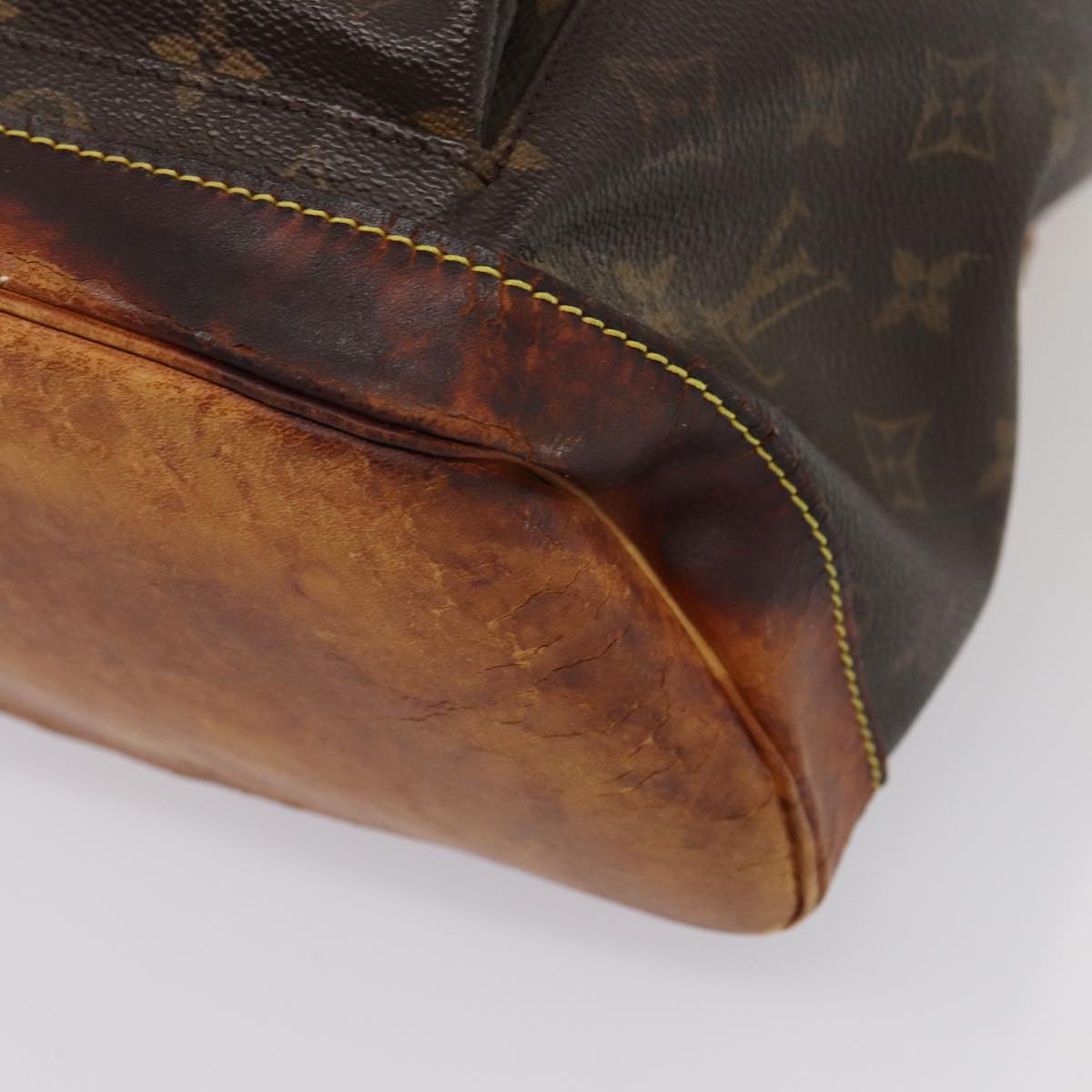 LOUIS VUITTON Monogram Montsouris GM Backpack M51135 LV yk14006