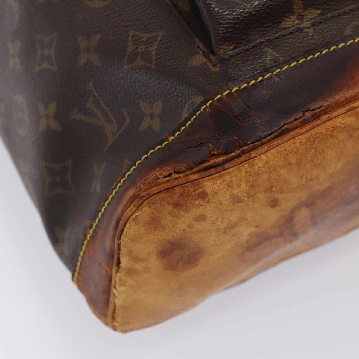 LOUIS VUITTON Monogram Montsouris GM Backpack M51135 LV yk14006
