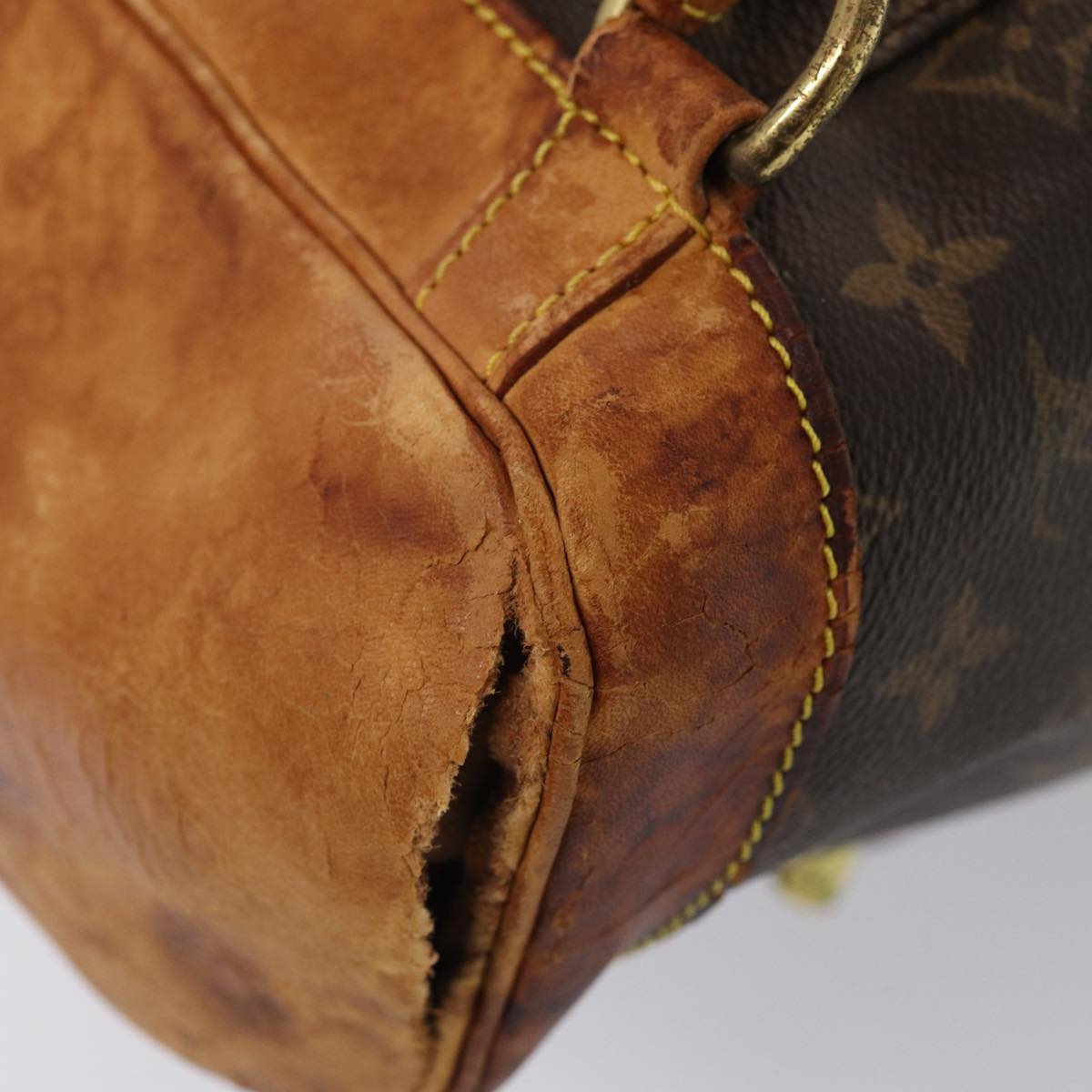 LOUIS VUITTON Monogram Montsouris GM Backpack M51135 LV yk14006