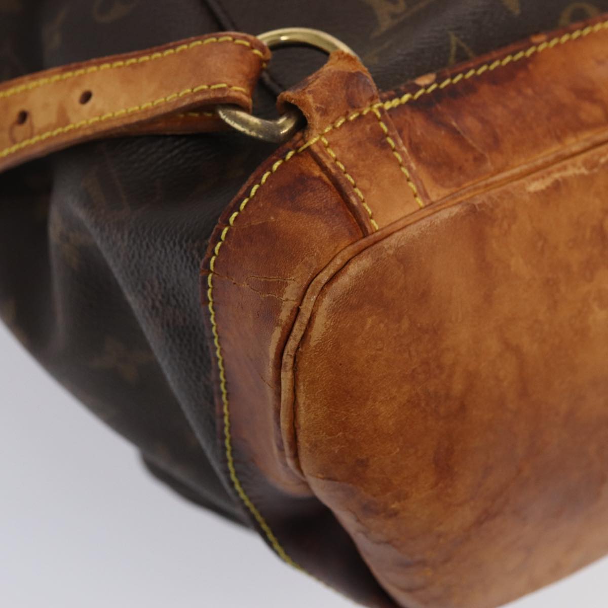 LOUIS VUITTON Monogram Montsouris GM Backpack M51135 LV yk14006