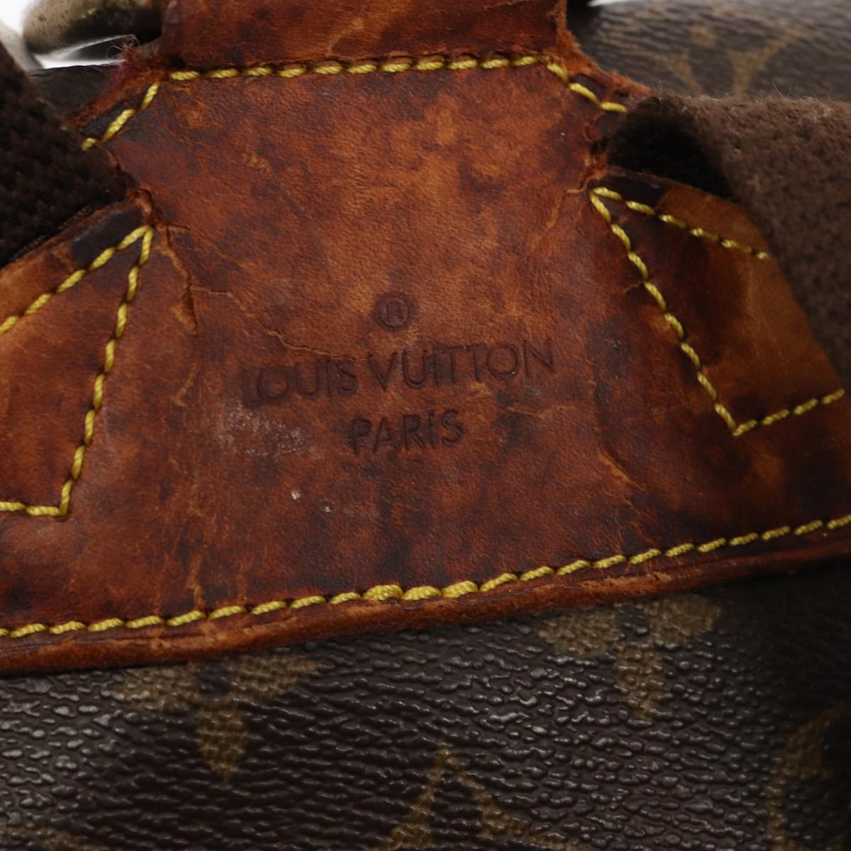 LOUIS VUITTON Monogram Montsouris GM Backpack M51135 LV yk14006