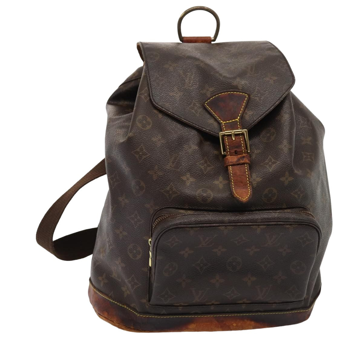 LOUIS VUITTON Monogram Montsouris GM Backpack M51135 LV yk14006