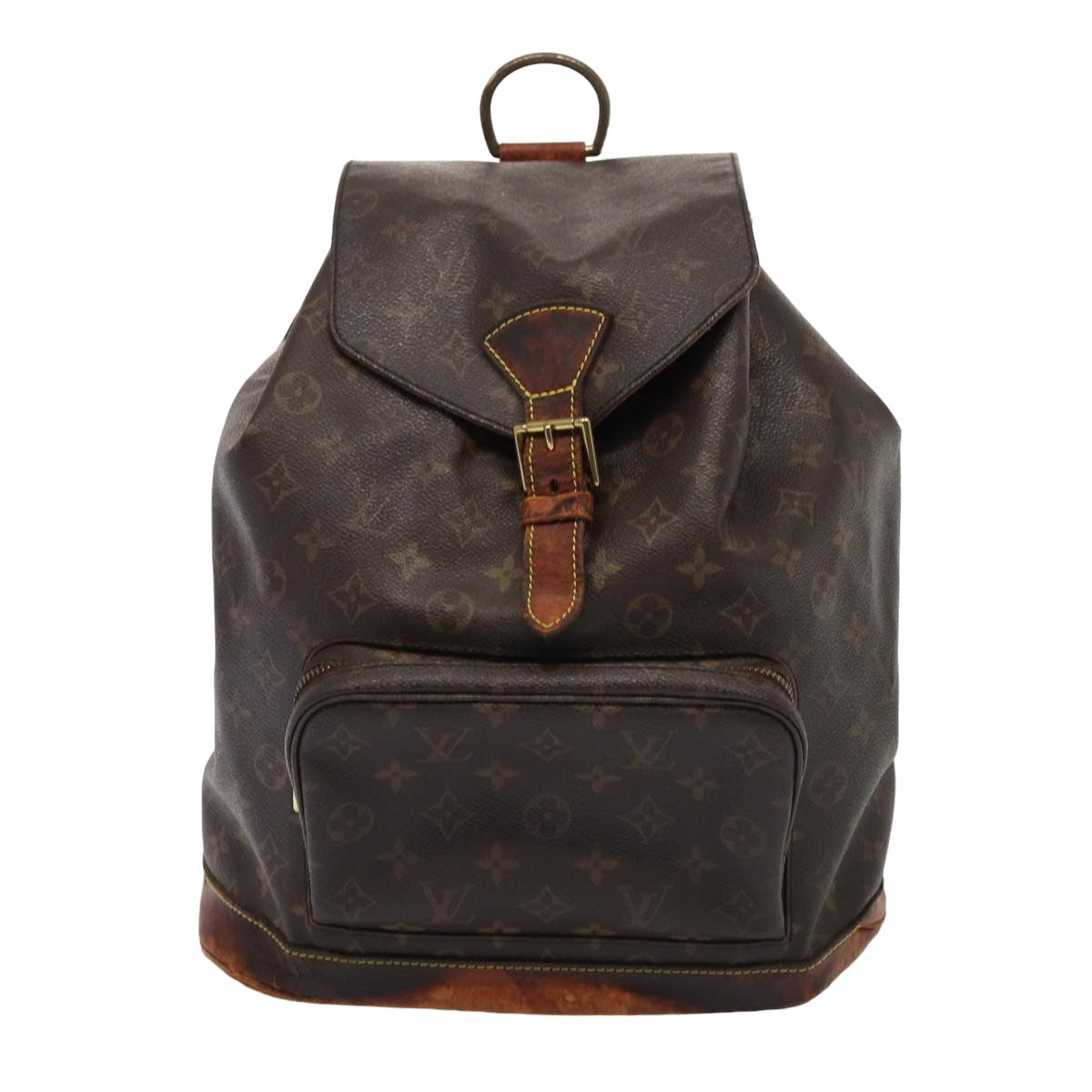 LOUIS VUITTON Monogram Montsouris GM Backpack M51135 LV yk14006
