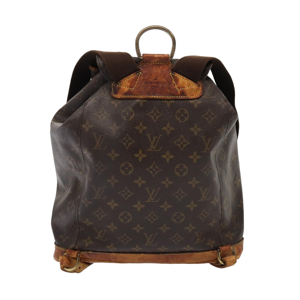 LOUIS VUITTON Monogram Montsouris GM Backpack M51135 LV yk14006