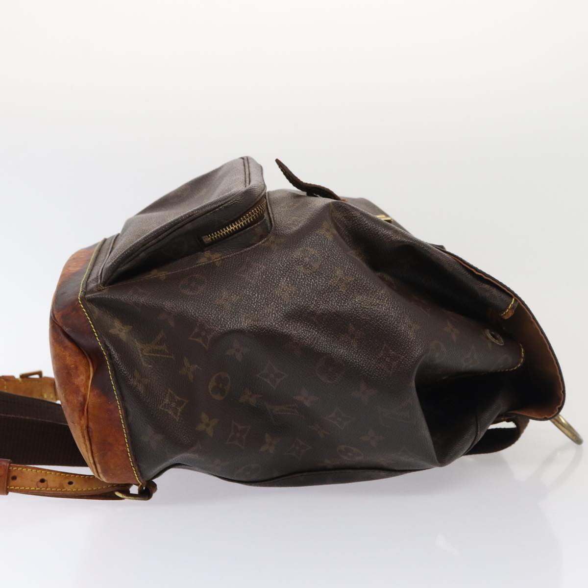 LOUIS VUITTON Monogram Montsouris GM Backpack M51135 LV yk14006