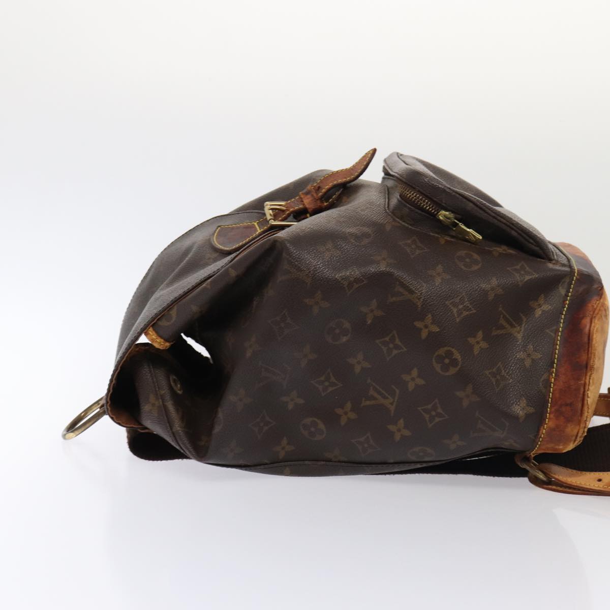LOUIS VUITTON Monogram Montsouris GM Backpack M51135 LV yk14006