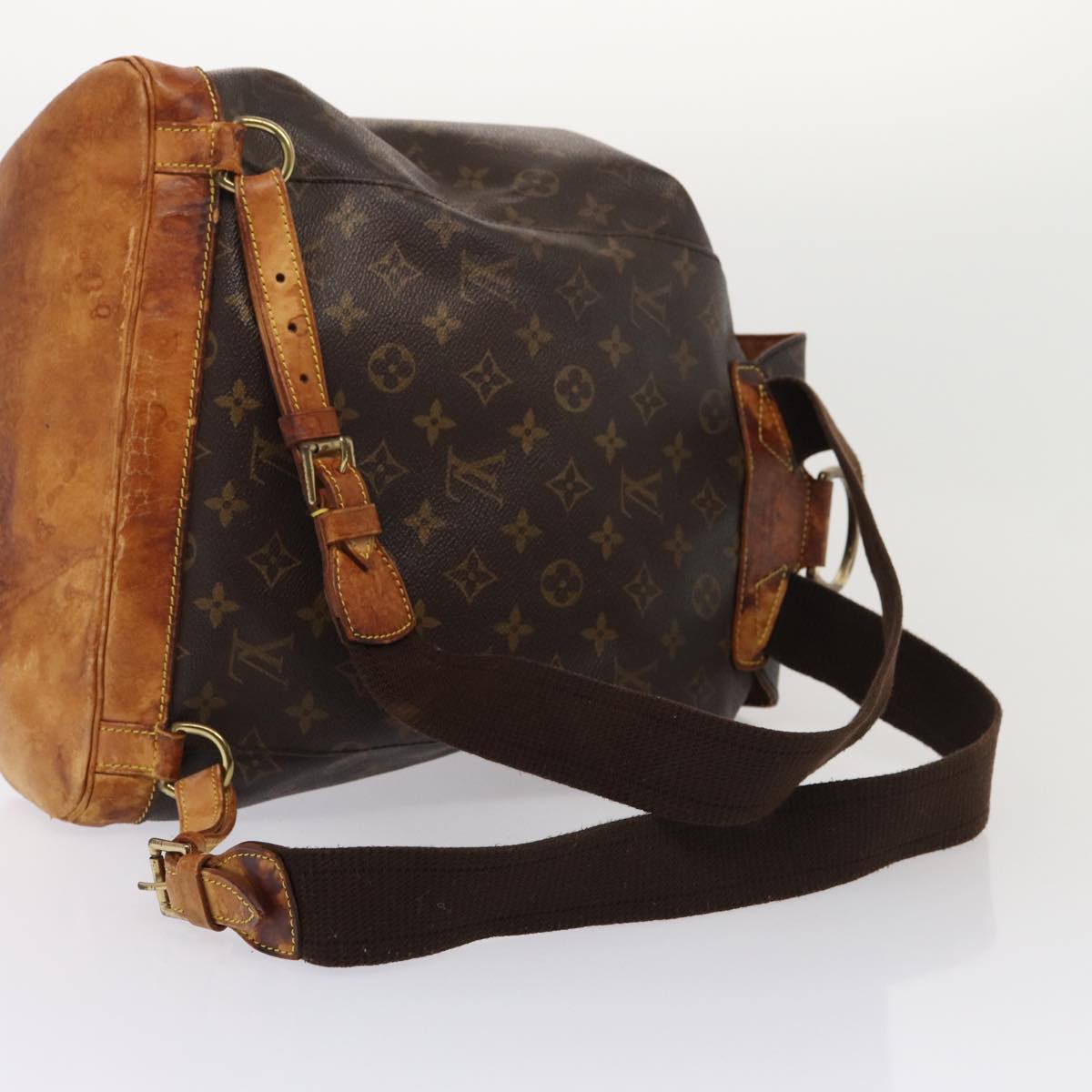 LOUIS VUITTON Monogram Montsouris GM Backpack M51135 LV yk14006