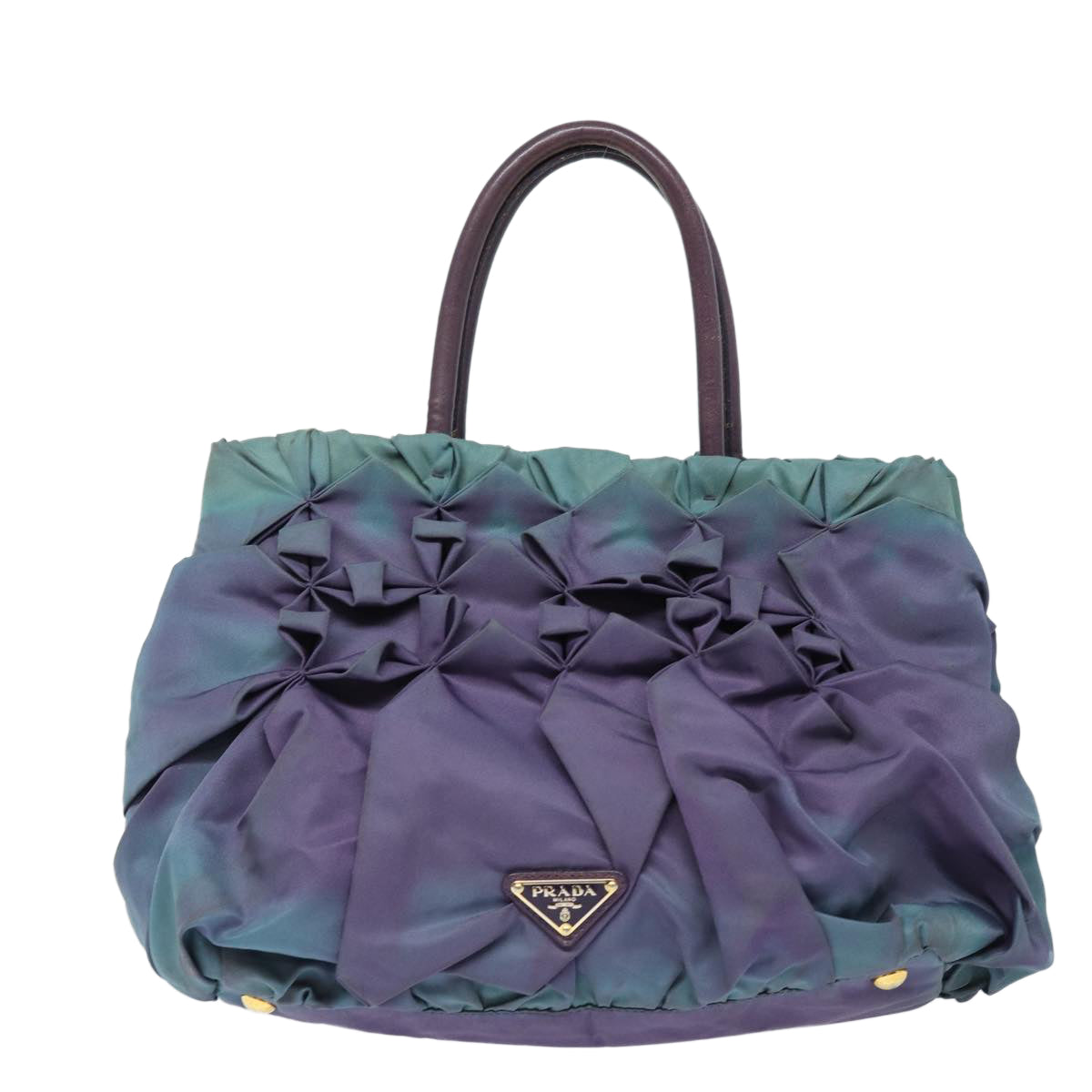 Luxury Prada Hand Bag Nylon Purple  yk14061