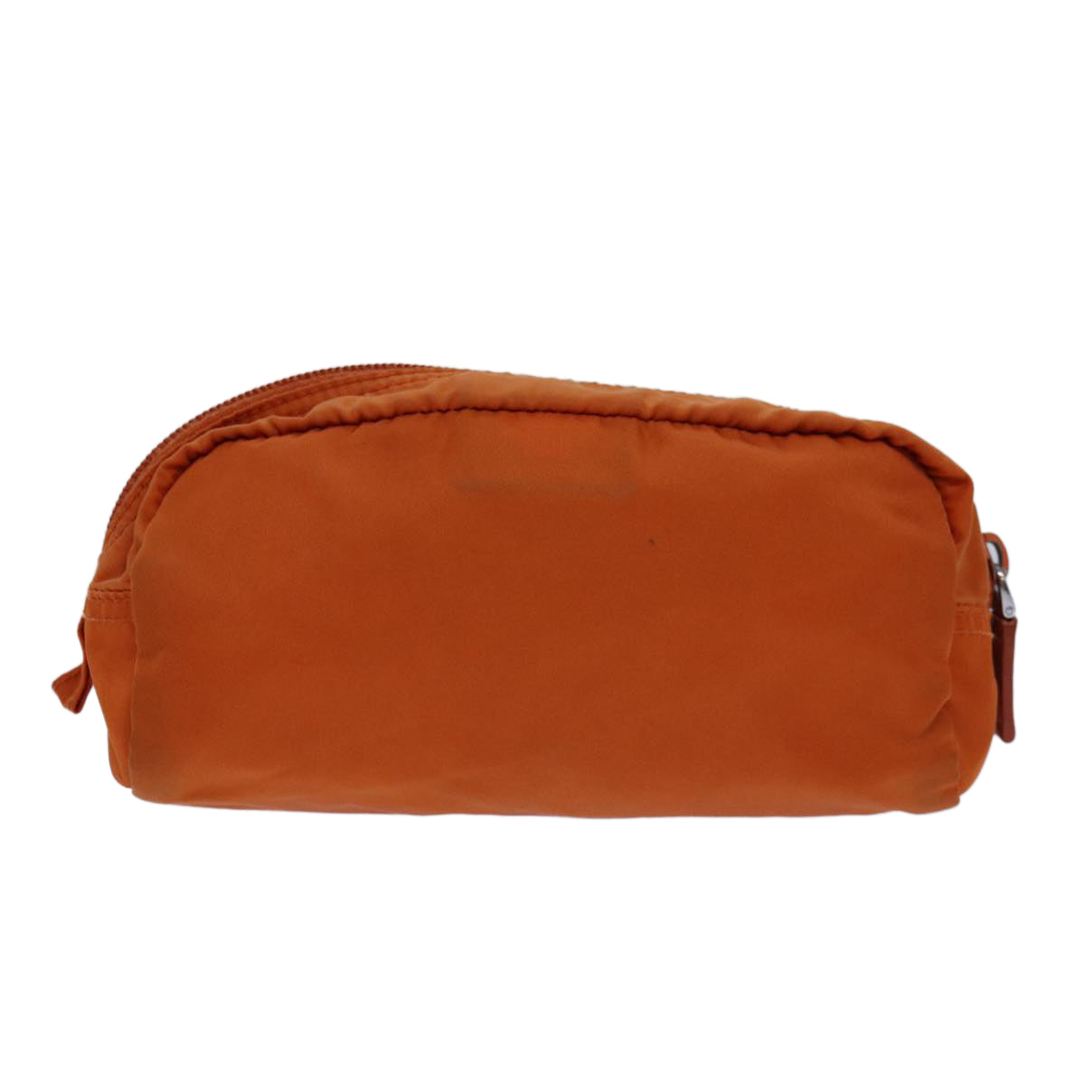 Luxury Prada Pouch Nylon Silver Orange  yk14137