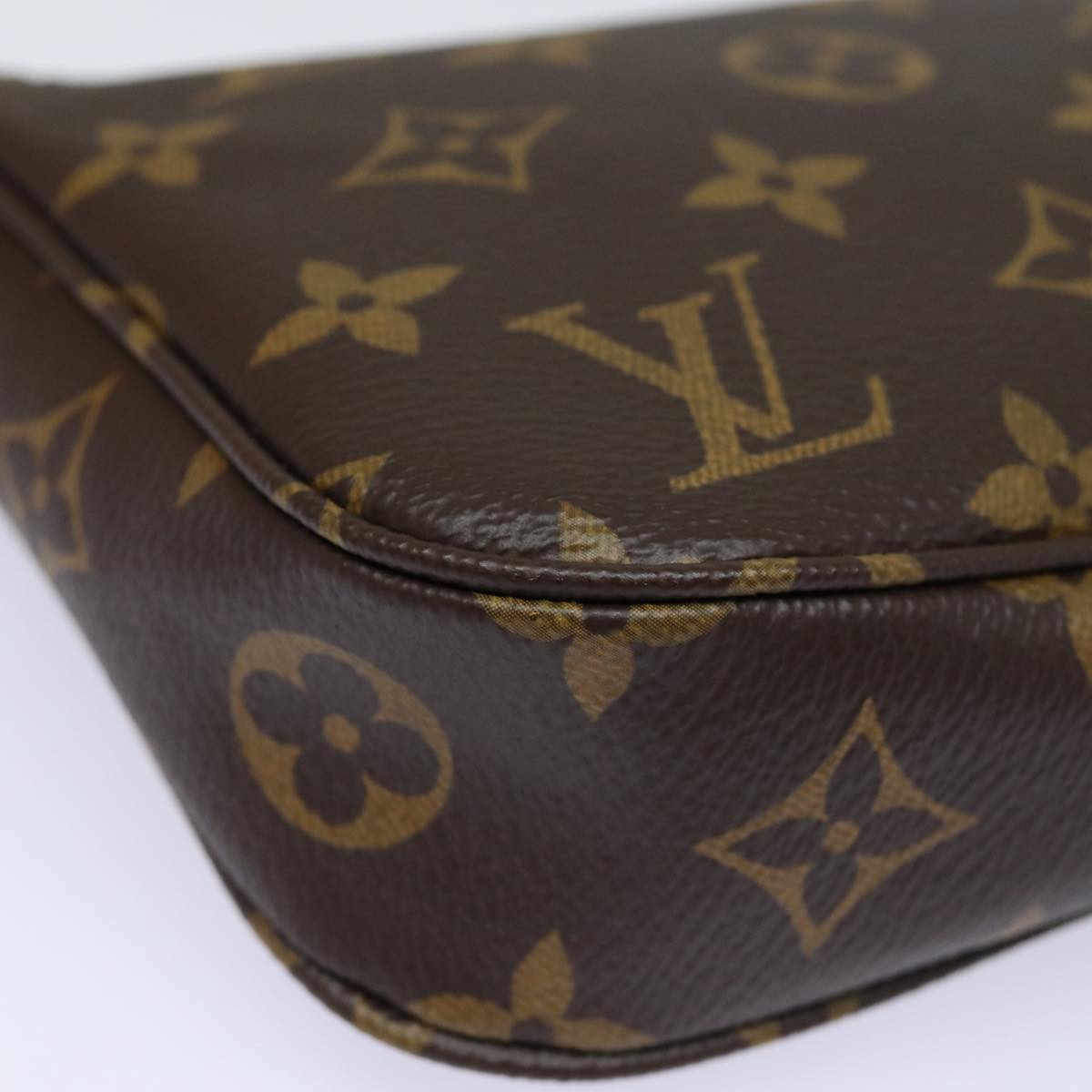LOUIS VUITTON Monogram Pochette Accessoires Pouch M82766 LV yk14270A