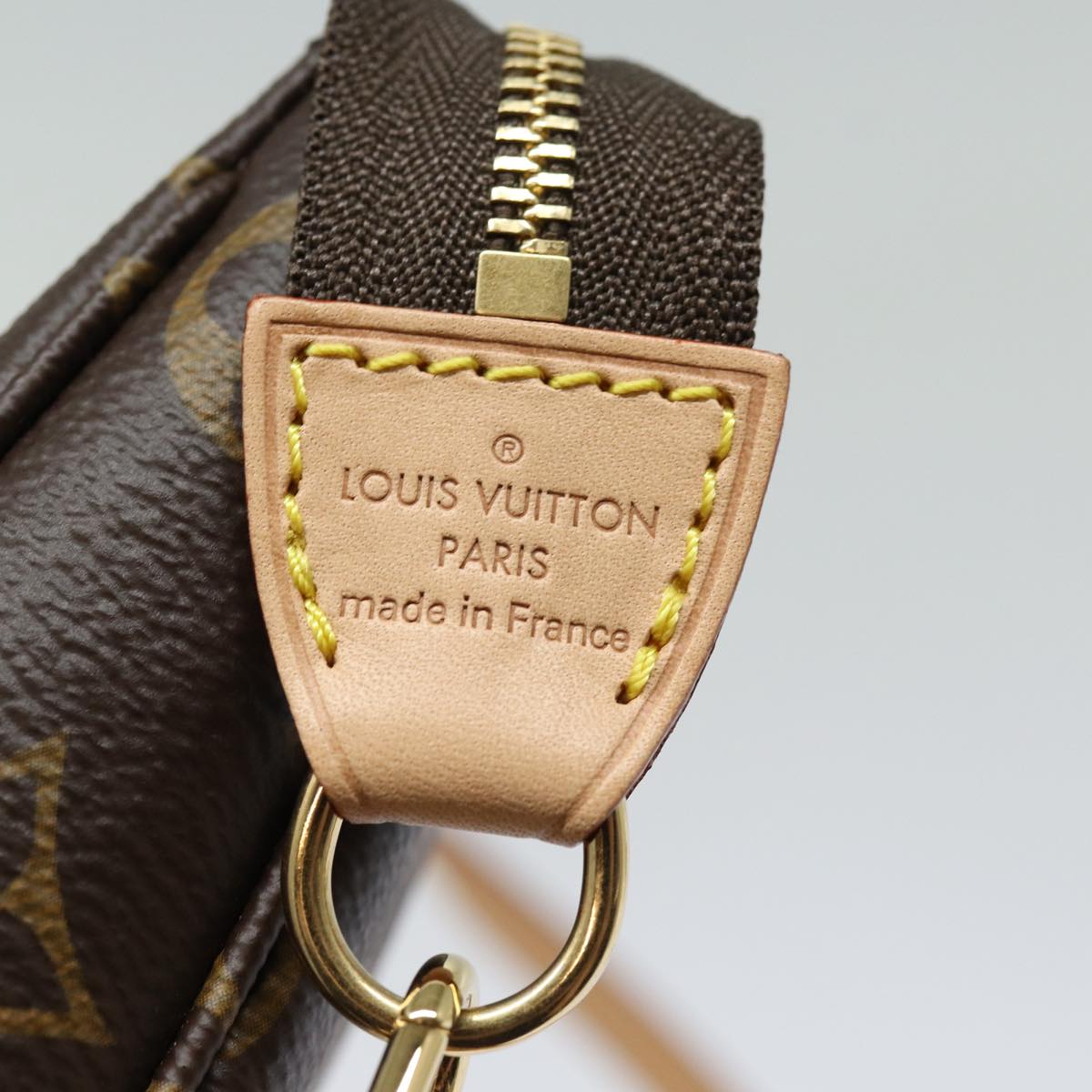 LOUIS VUITTON Monogram Pochette Accessoires Pouch M82766 LV yk14270A