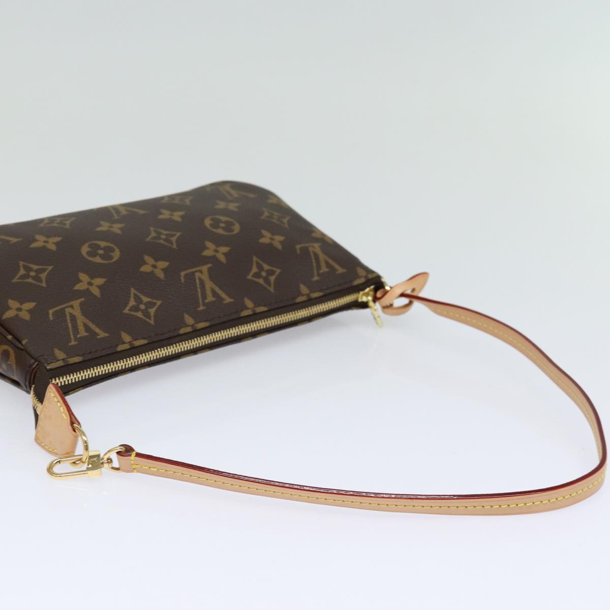 LOUIS VUITTON Monogram Pochette Accessoires Pouch M82766 LV yk14270A