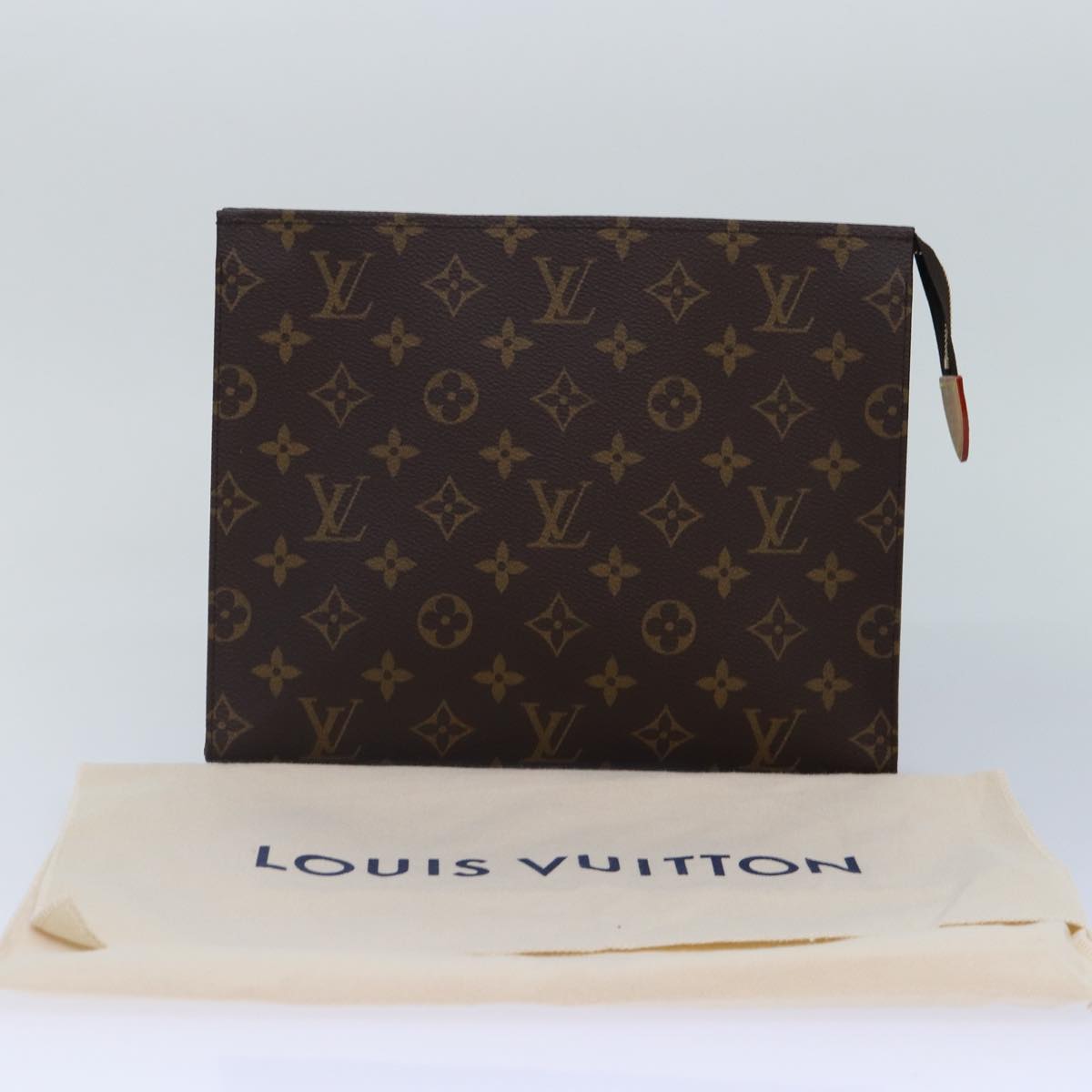 LOUIS VUITTON Monogram Poche Toilette 26 Pouch M47542 LV yk14309S