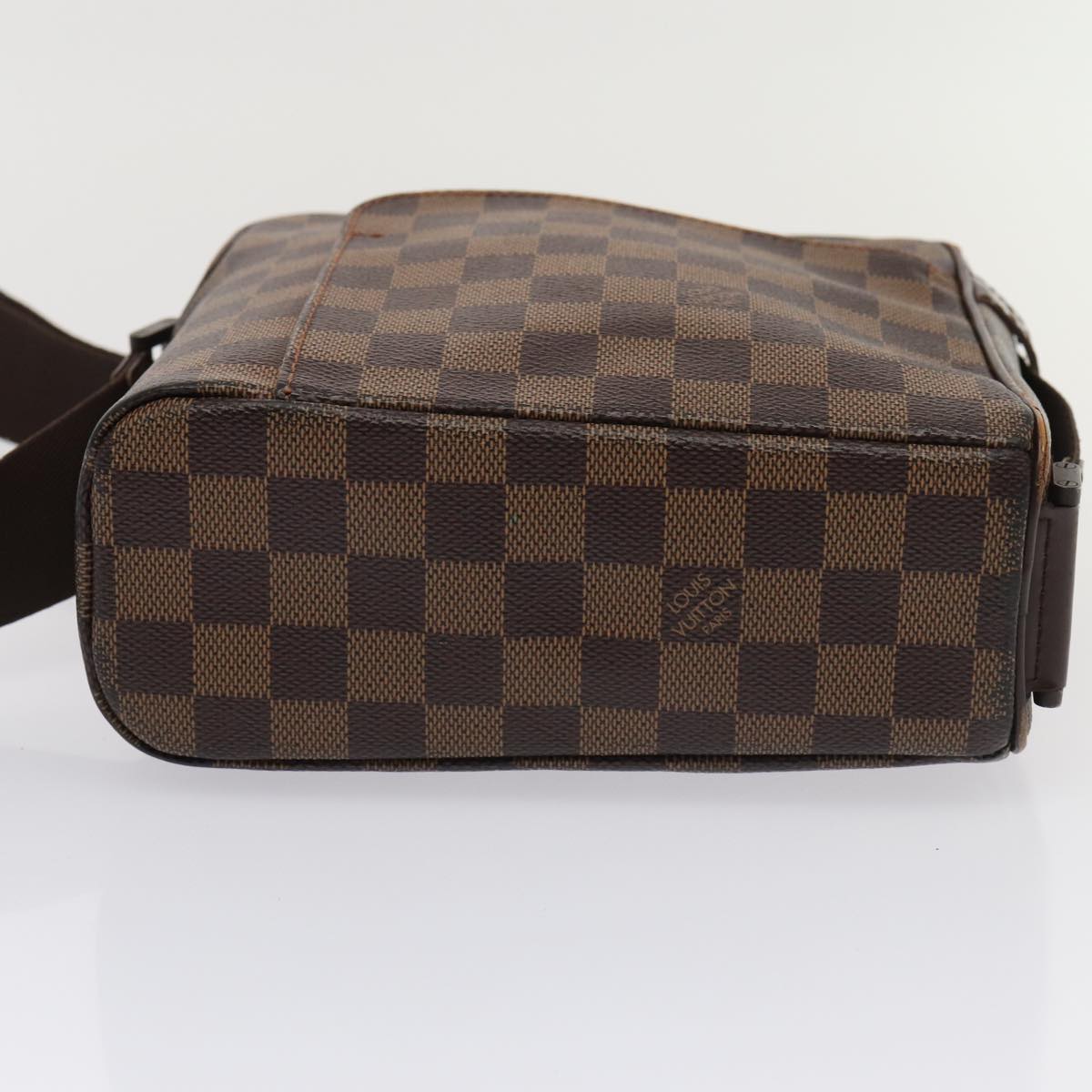 LOUIS VUITTON Damier Ebene Olaf PM Shoulder Bag N41442 LV yk14316