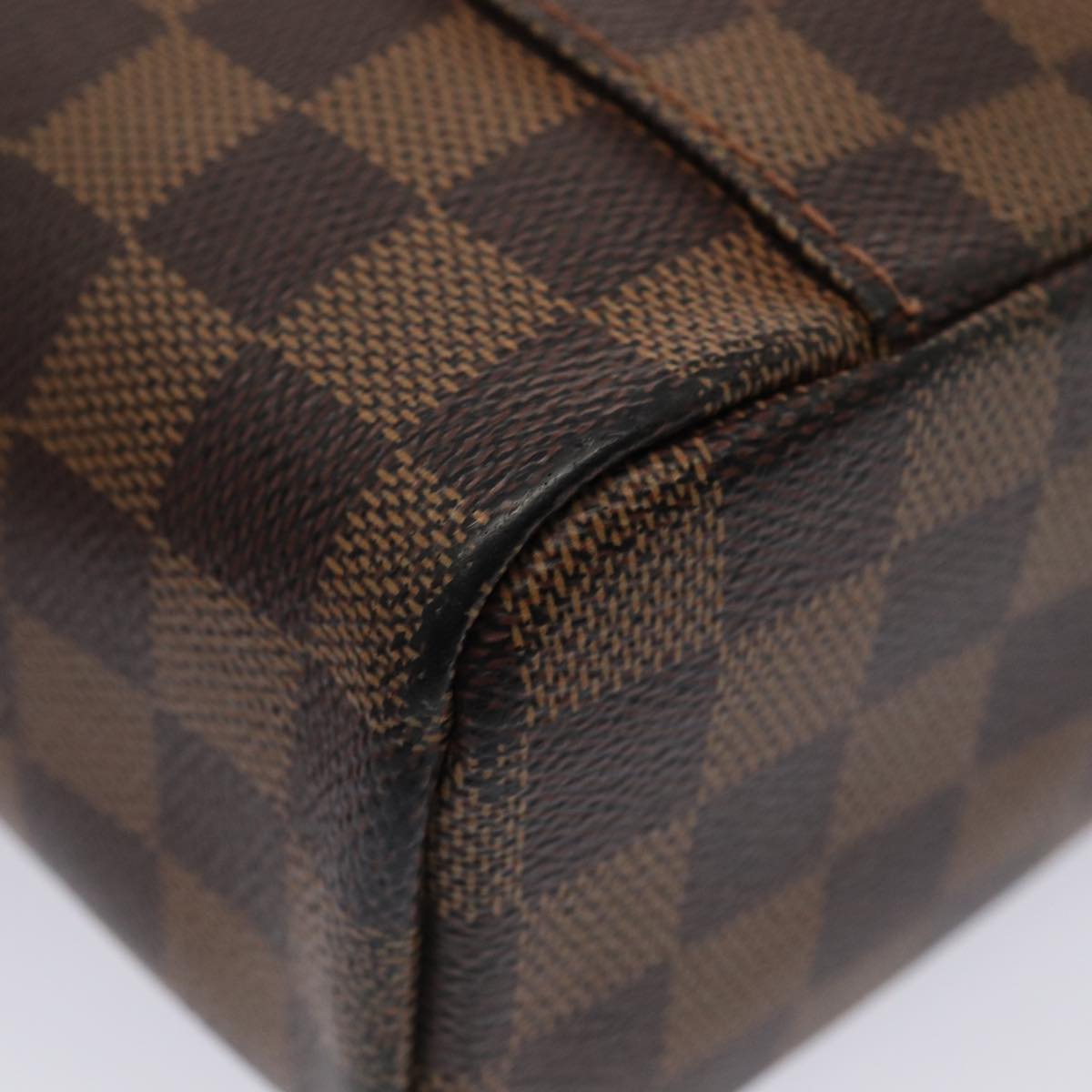 LOUIS VUITTON Damier Ebene Olaf PM Shoulder Bag N41442 LV yk14316