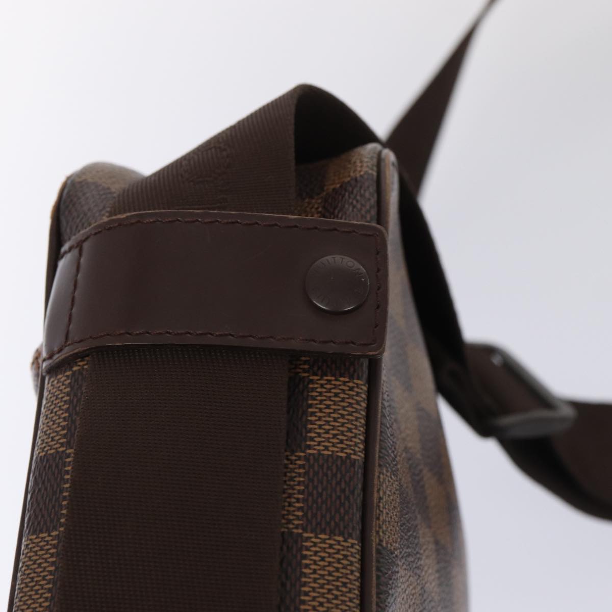 LOUIS VUITTON Damier Ebene Olaf PM Shoulder Bag N41442 LV yk14316