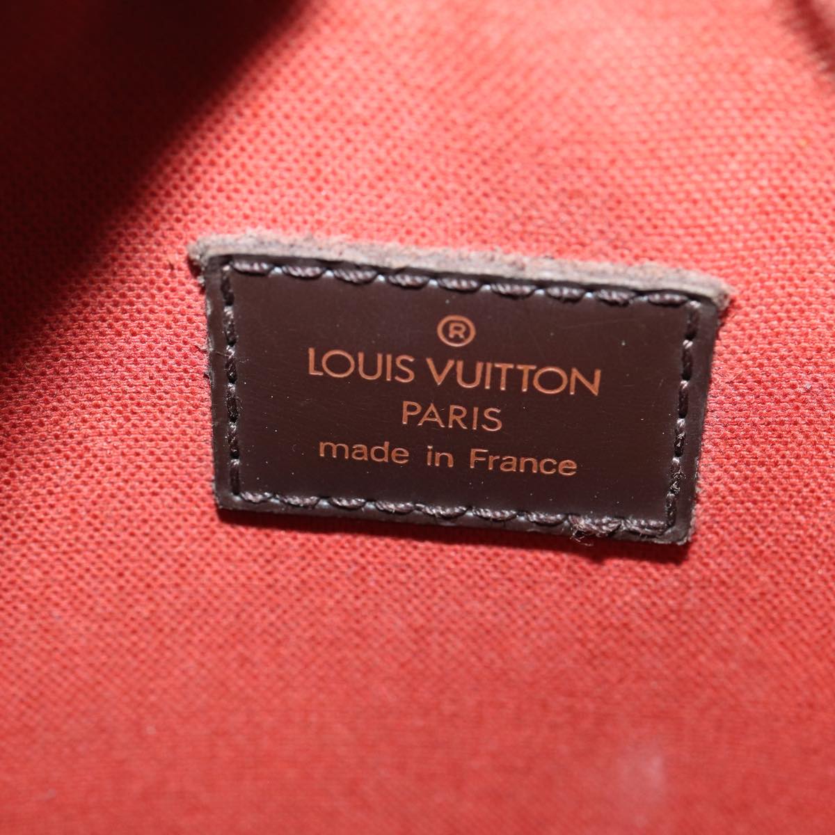 LOUIS VUITTON Damier Ebene Olaf PM Shoulder Bag N41442 LV yk14316